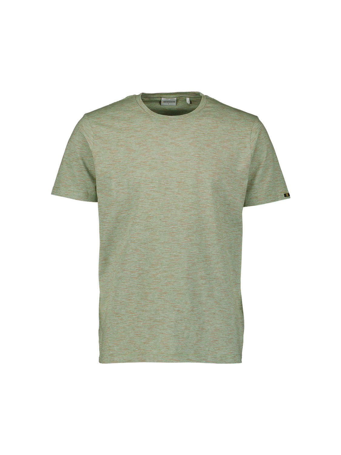 Gestreept T-shirt met ronde hals | Green