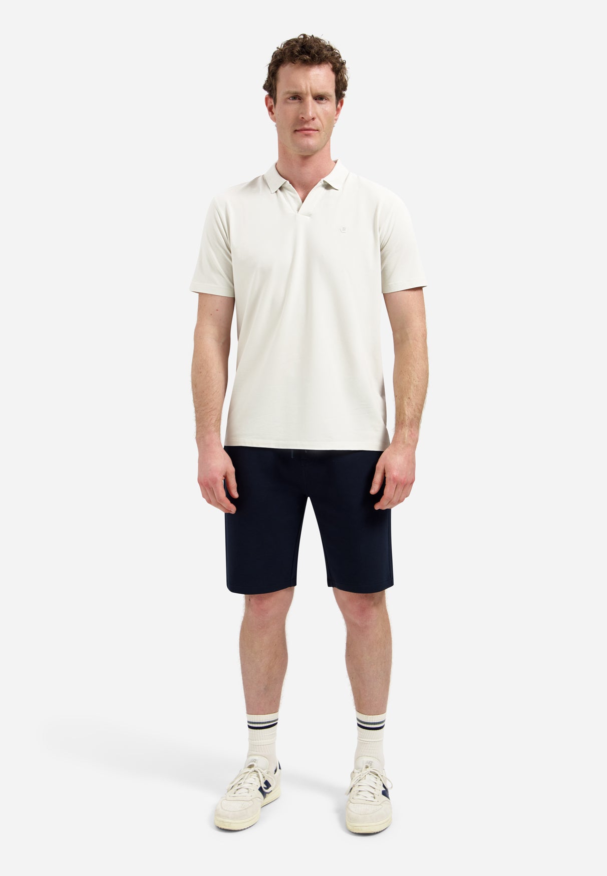 Polo met V-hals | Kit