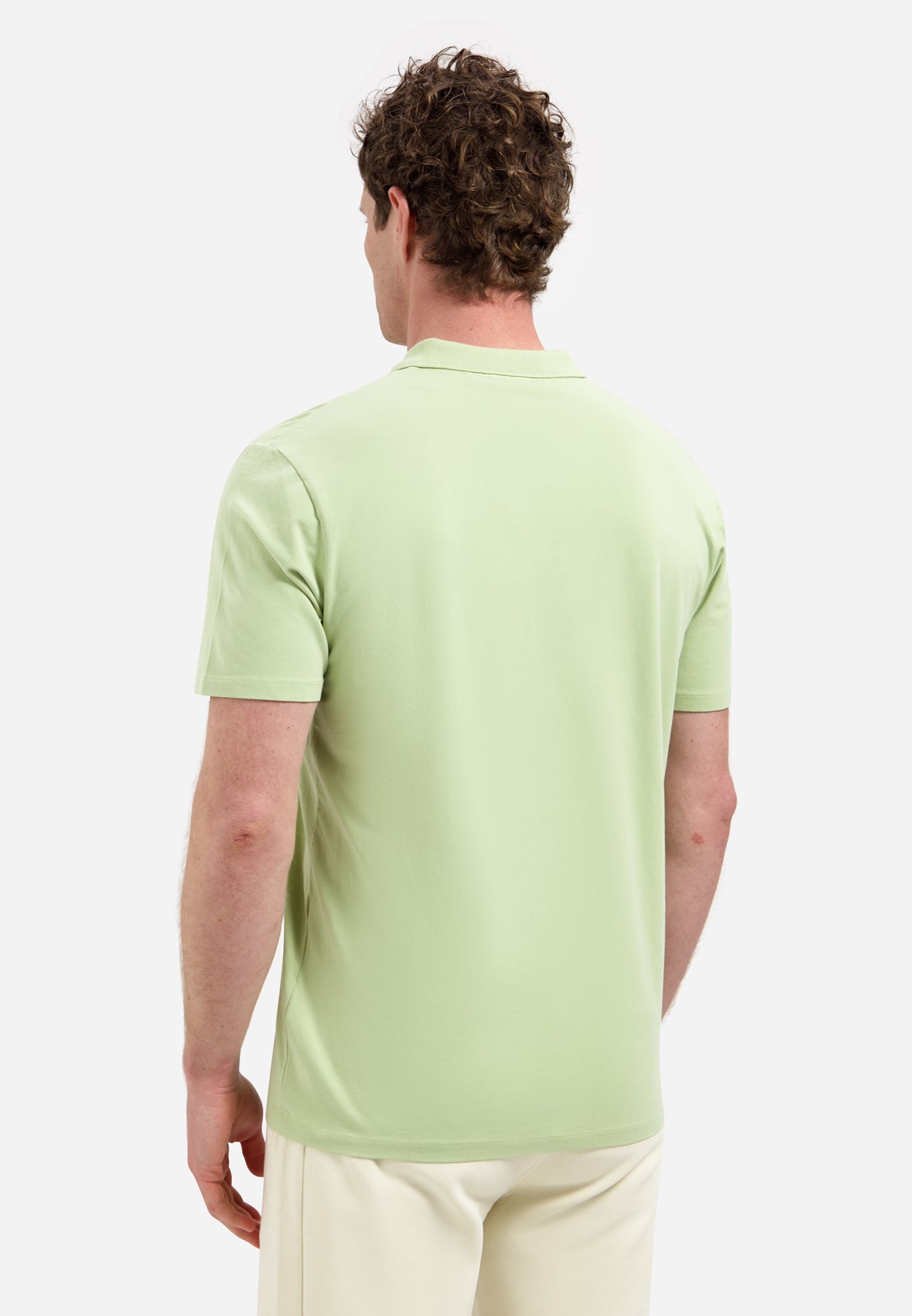Polo met V-hals | Green