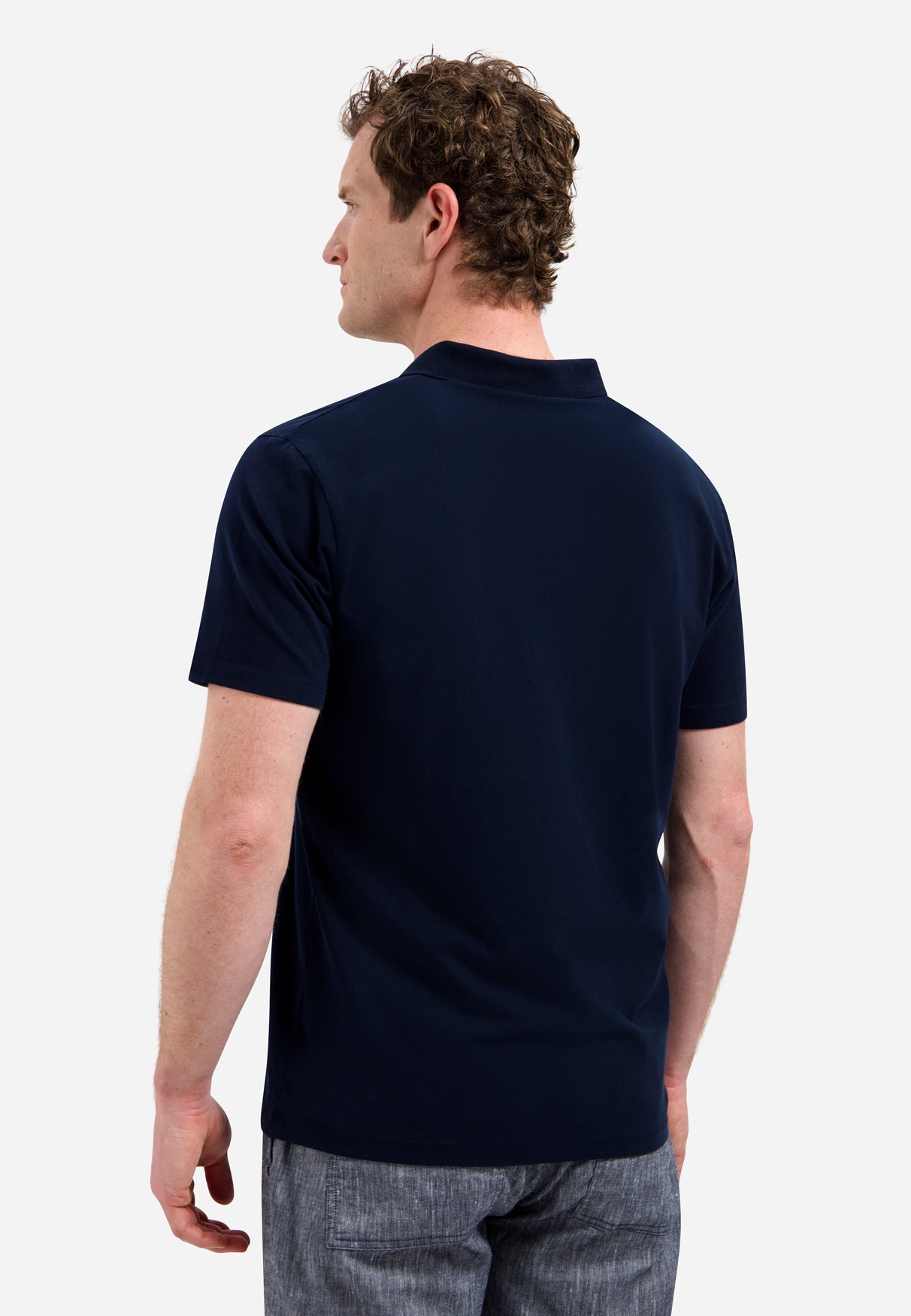 Polo met V-hals | Night