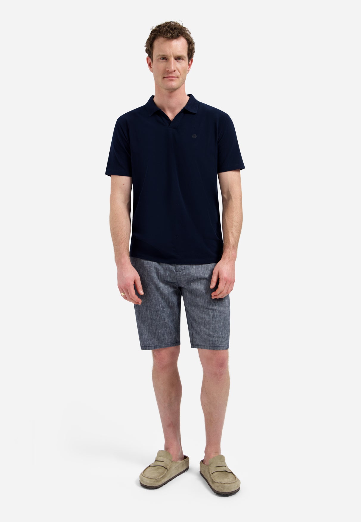 Polo met V-hals | Night