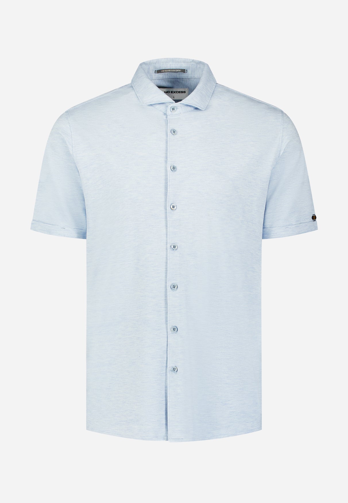 Poloshirt met knopen Blauw