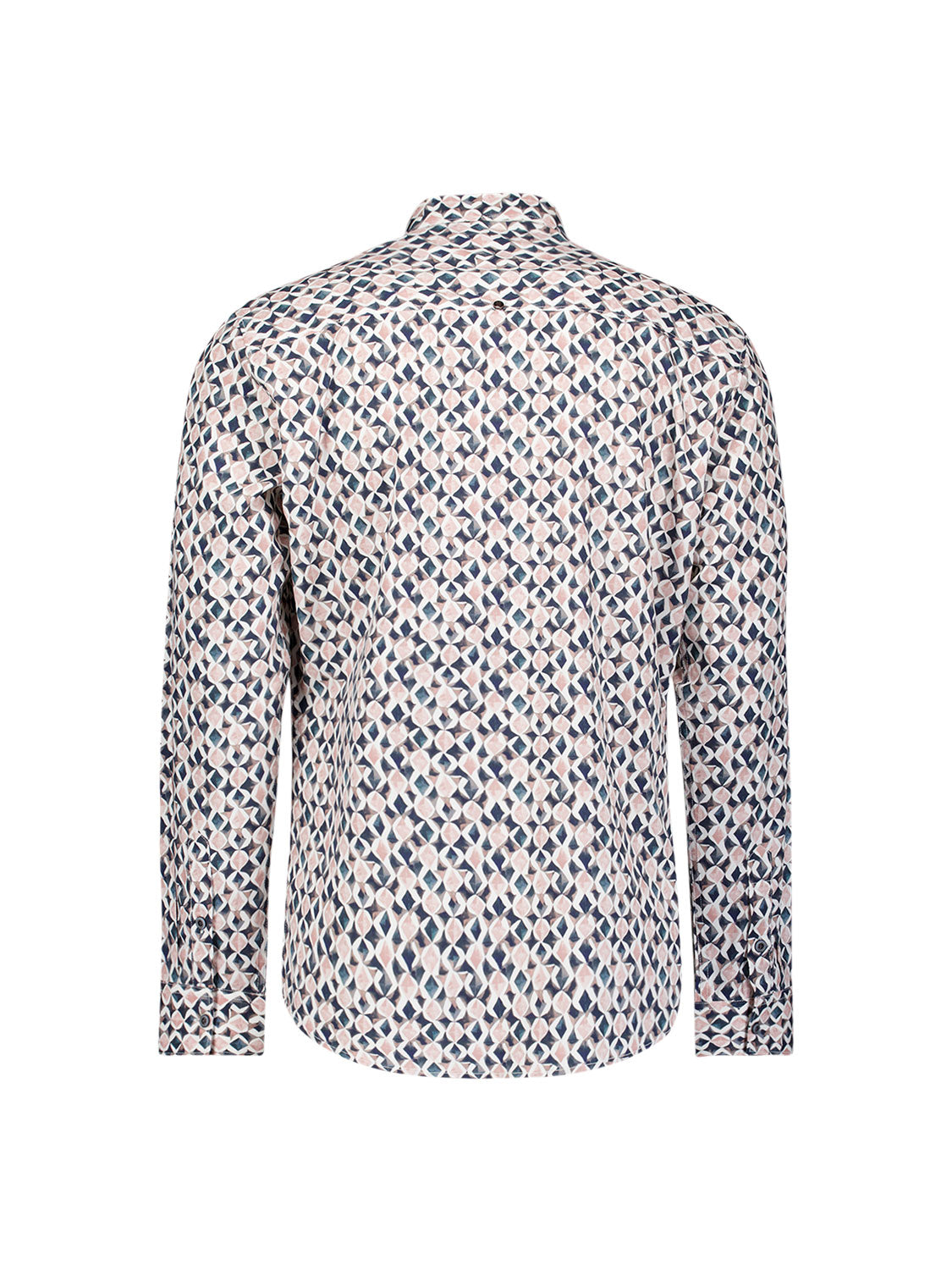 Shirt met all-over print | Light Mauve