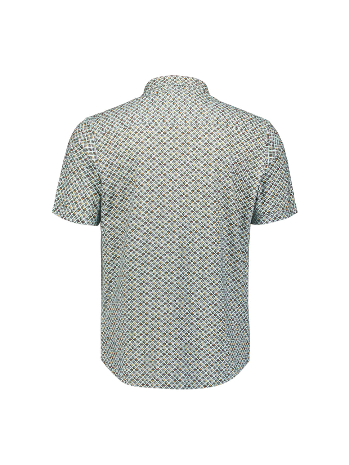 Bedrukt shirt met korte mouwen | Groen