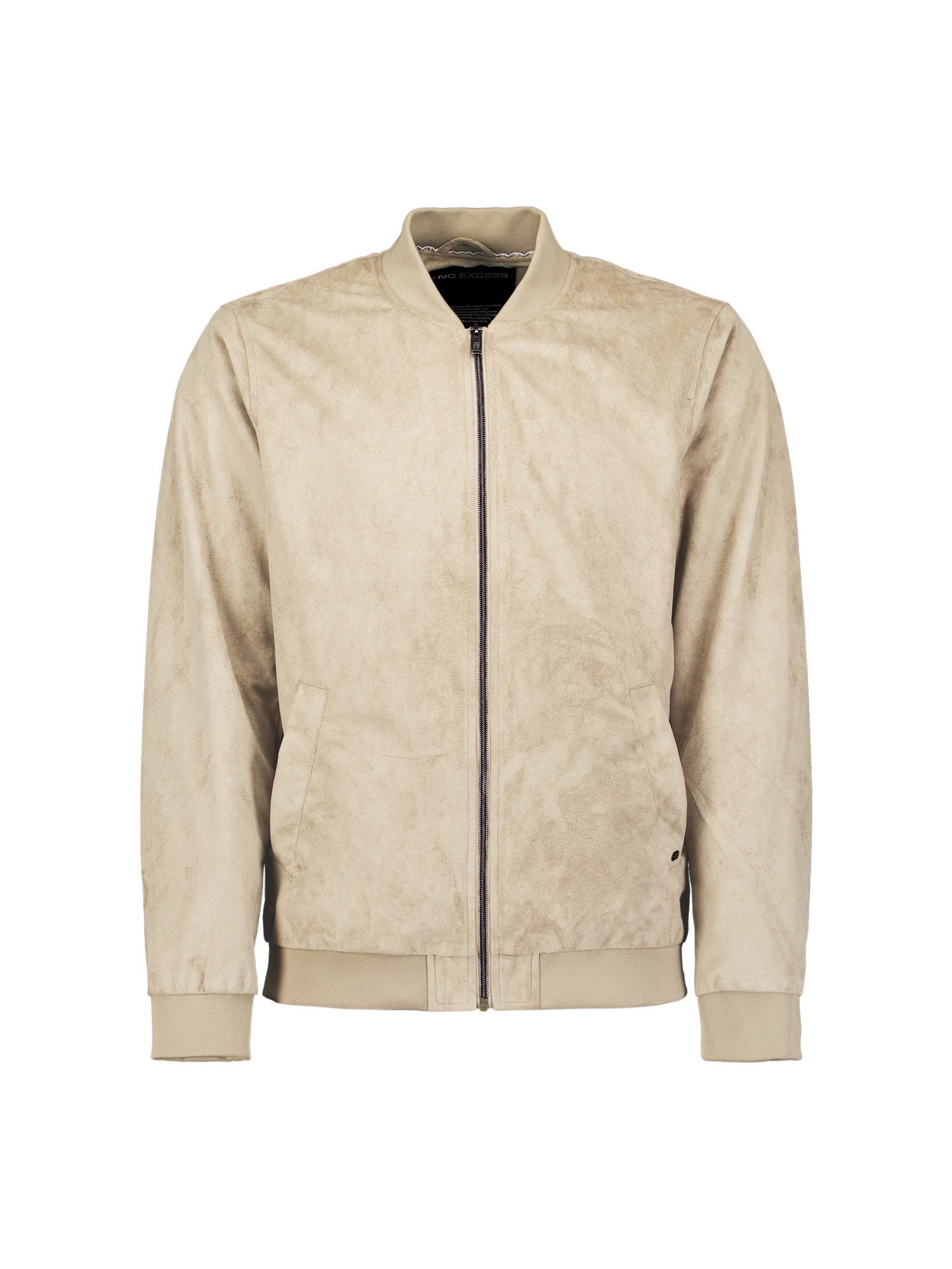 Suedelook bomberjack | Light Moss