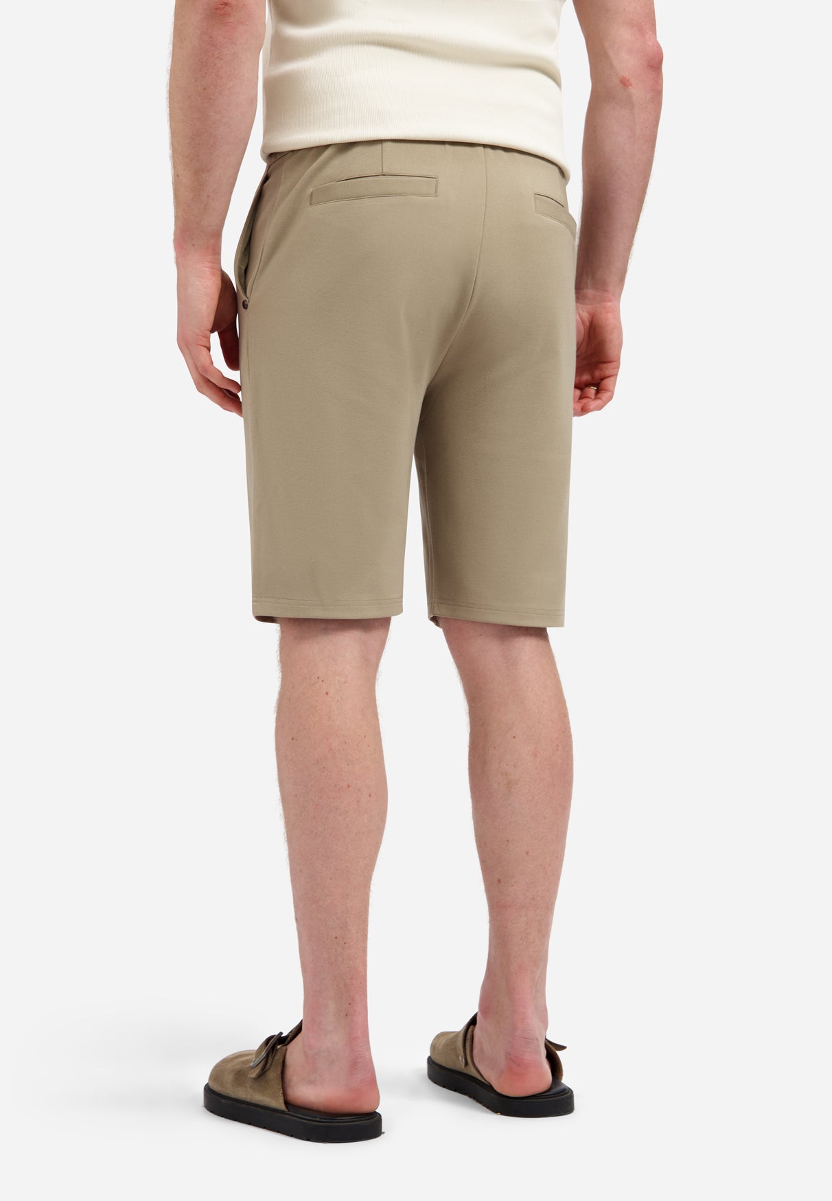 Jersey short | Taupe