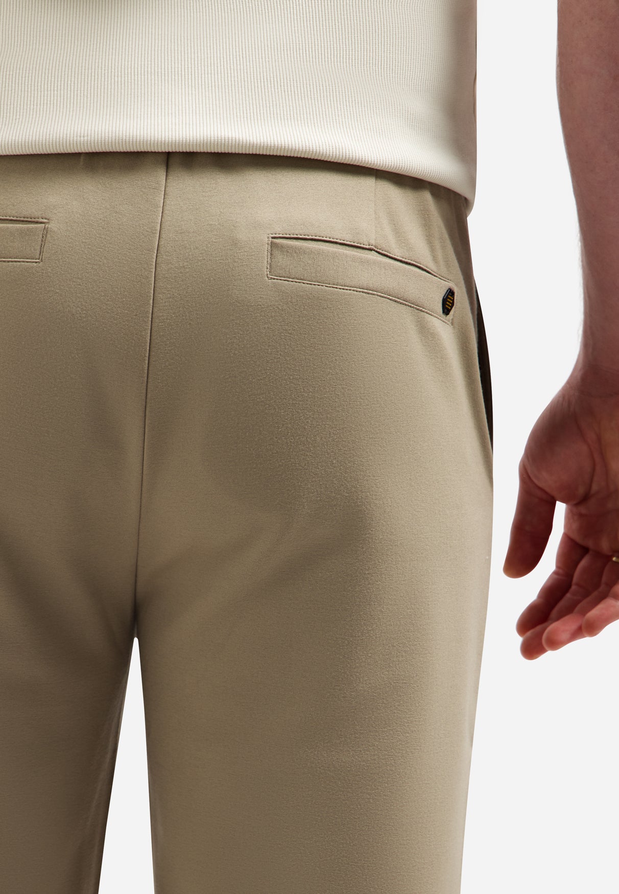 Jersey short | Taupe