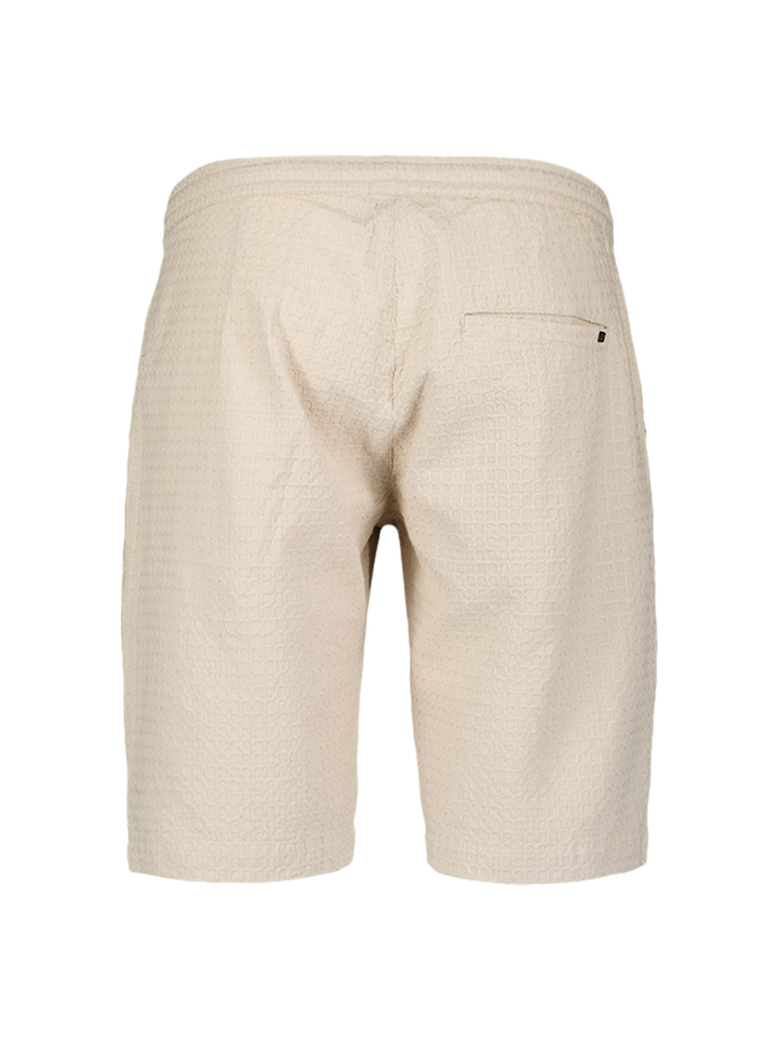 Jacquard chino short | Desert