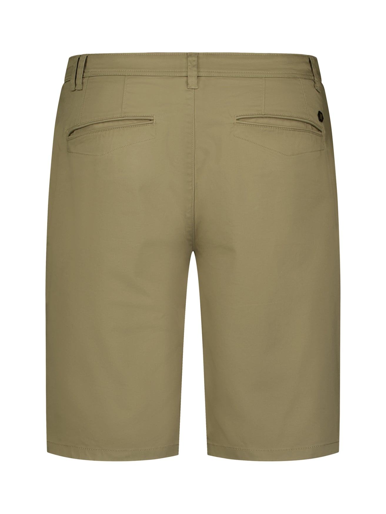 Stretch chino short | Taupe