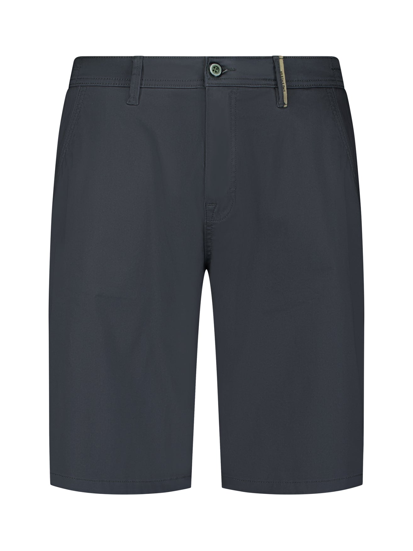 Stretch chino short | Dark Steel