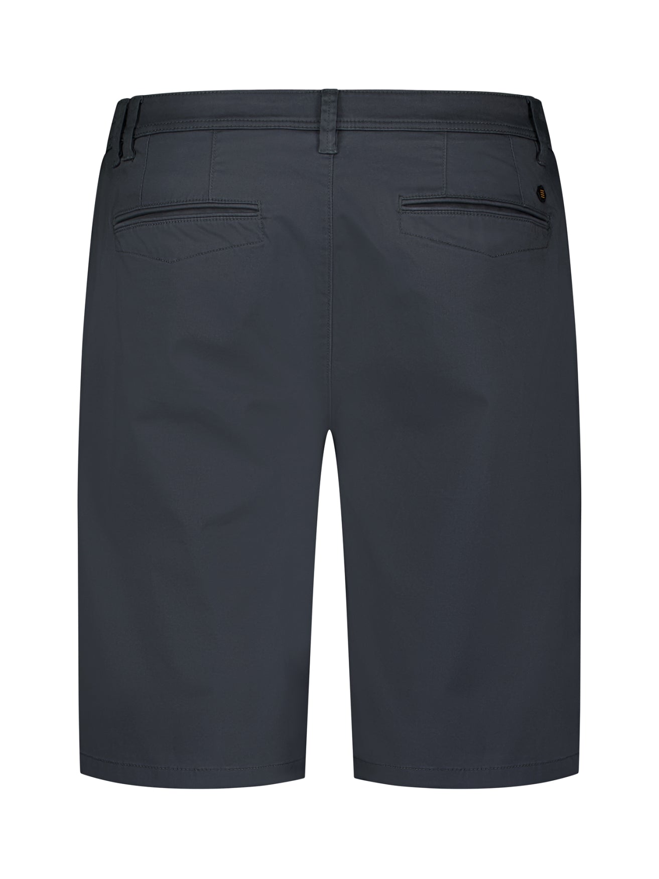 Stretch chino short | Dark Steel