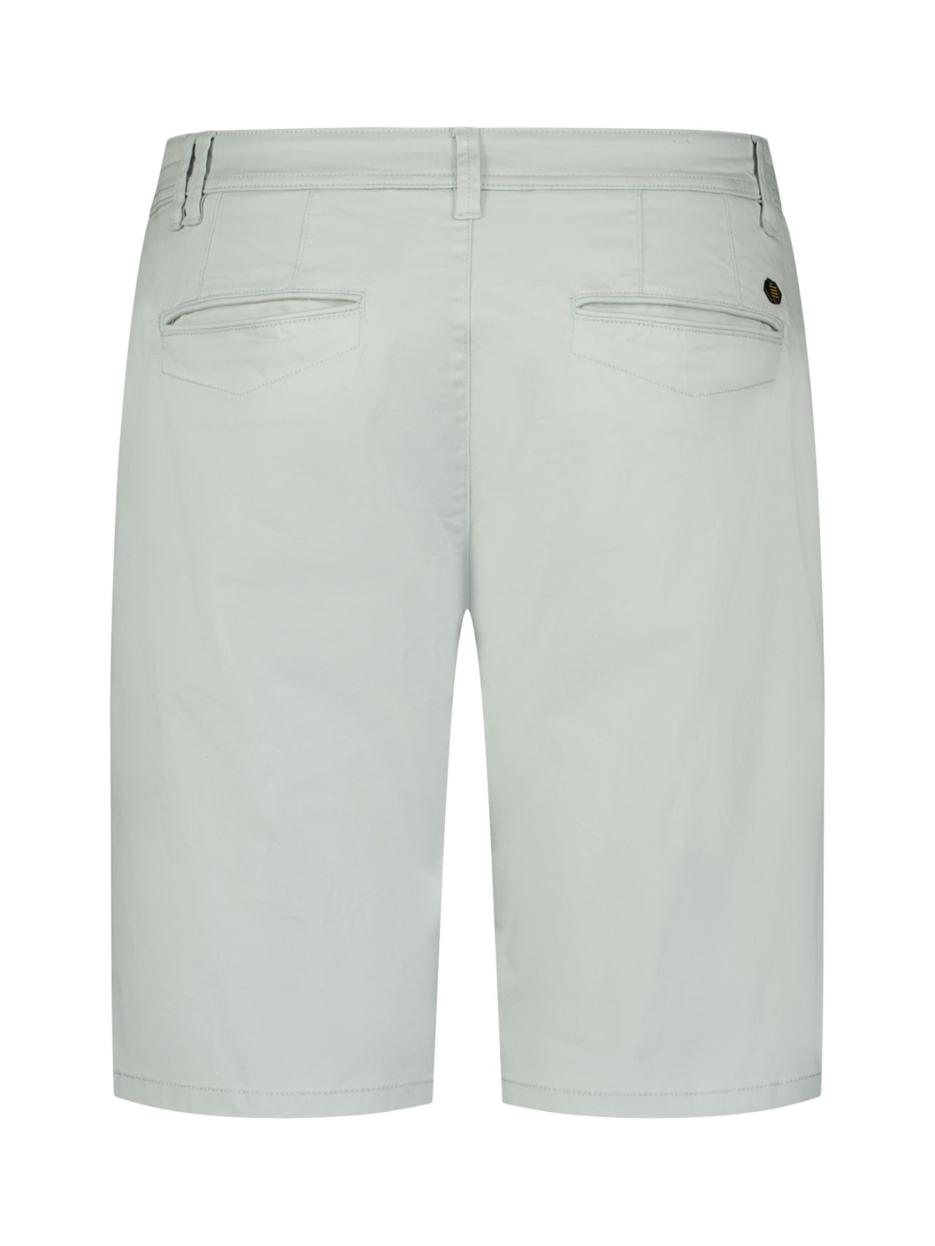Stretch chino short | Misty Green