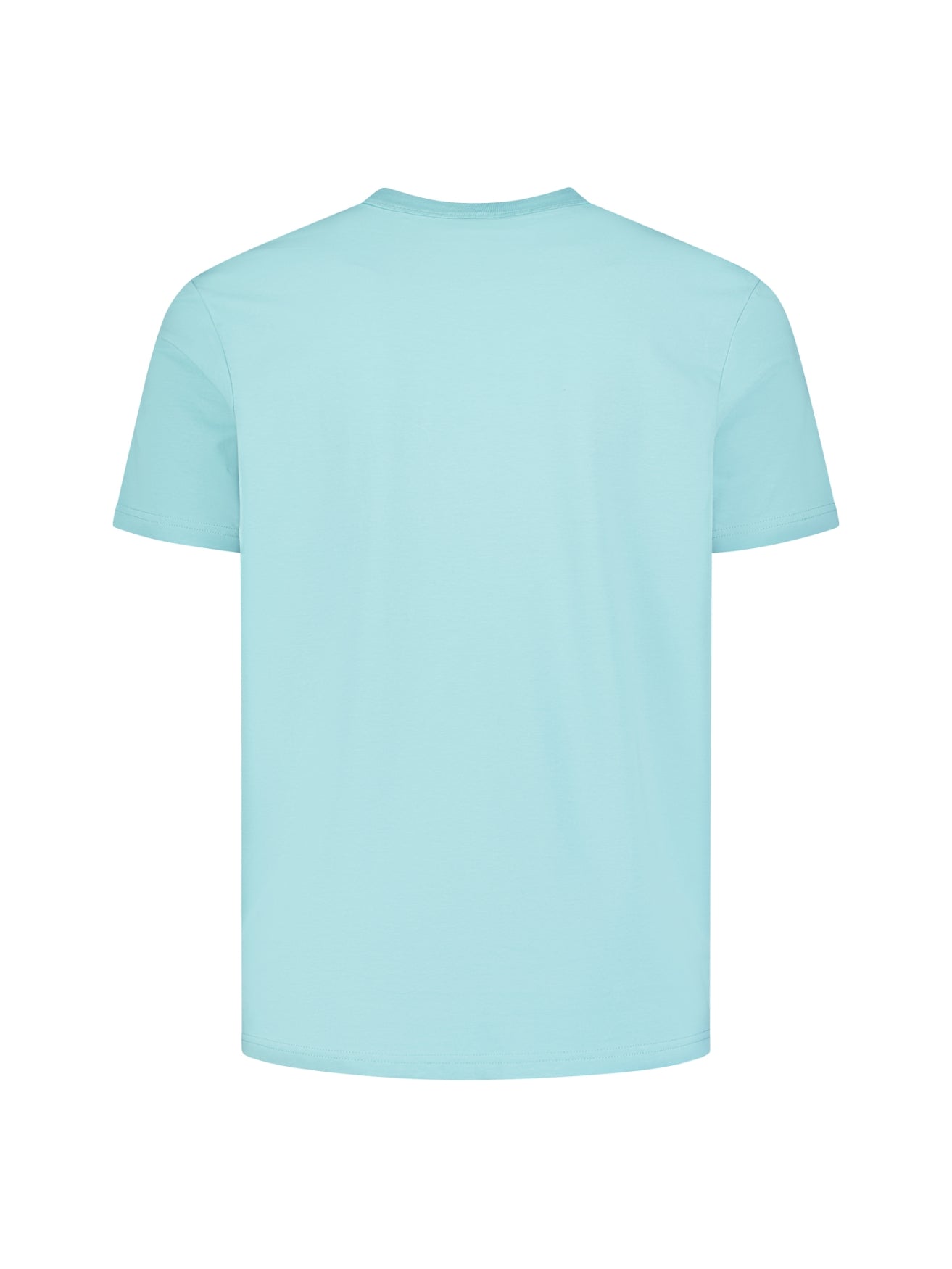 Gestreepte T-shirt met ronde hals en korte mouwen | White