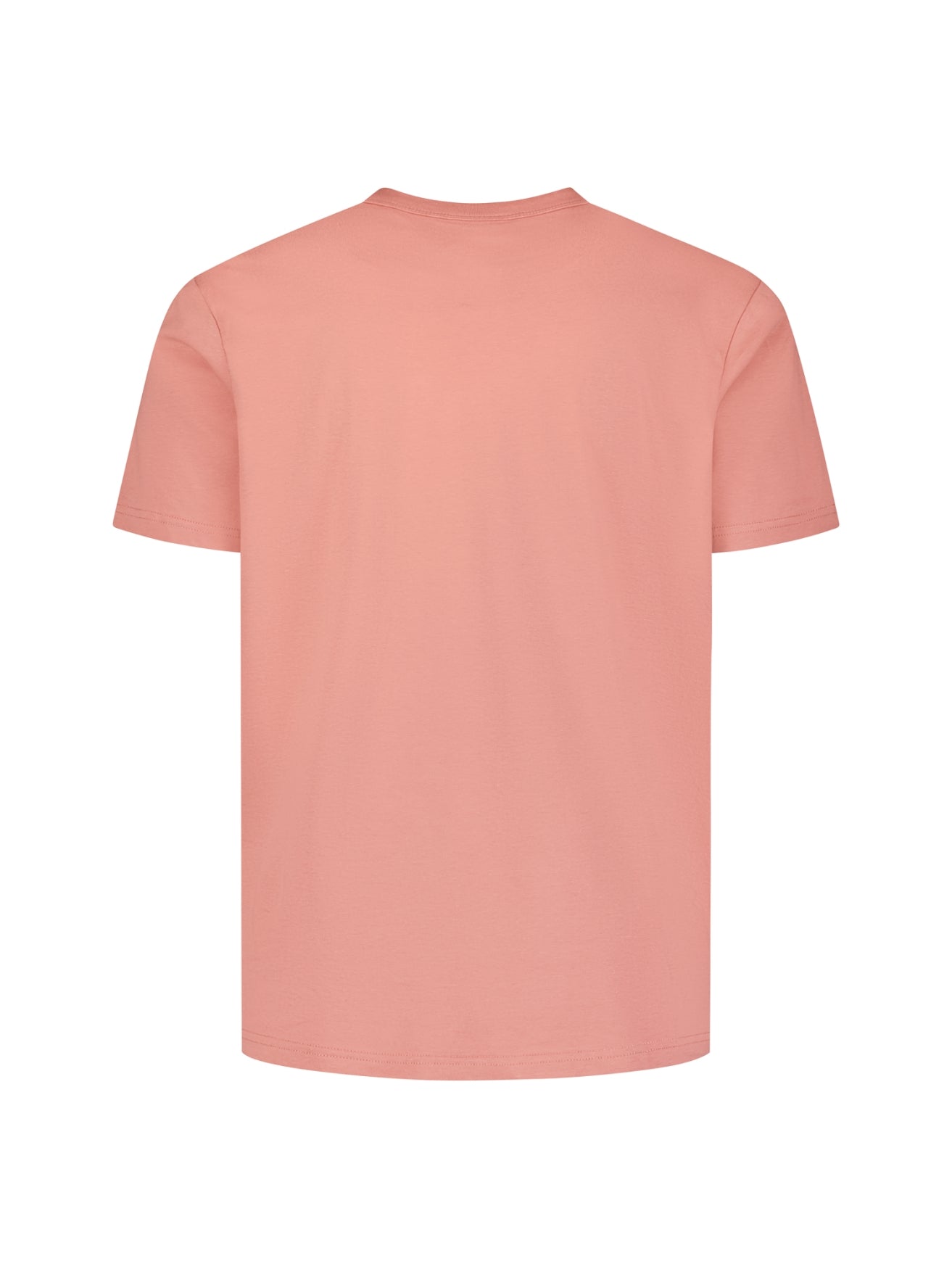 Gestreepte T-shirt met ronde hals en korte mouwen | White