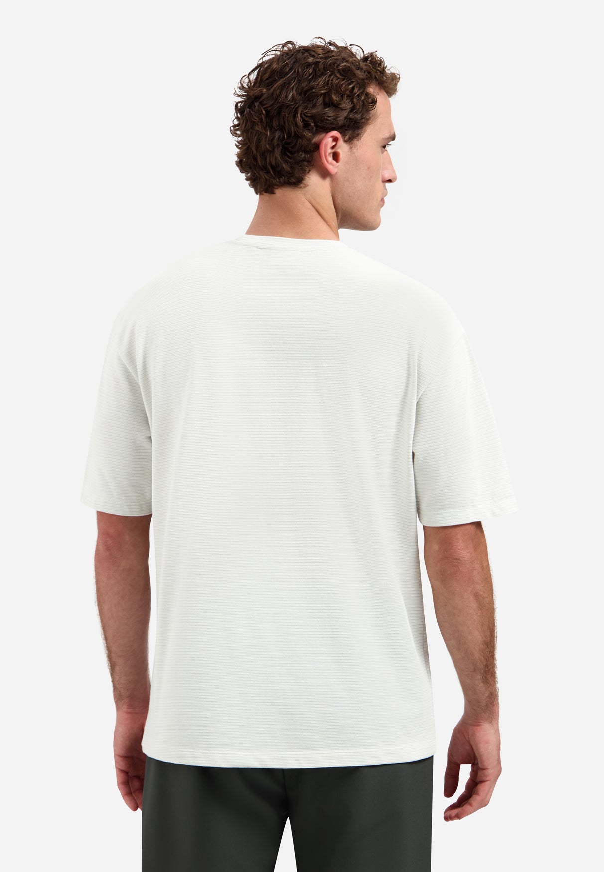 T-shirt met korte mouwen en structuur | Kit