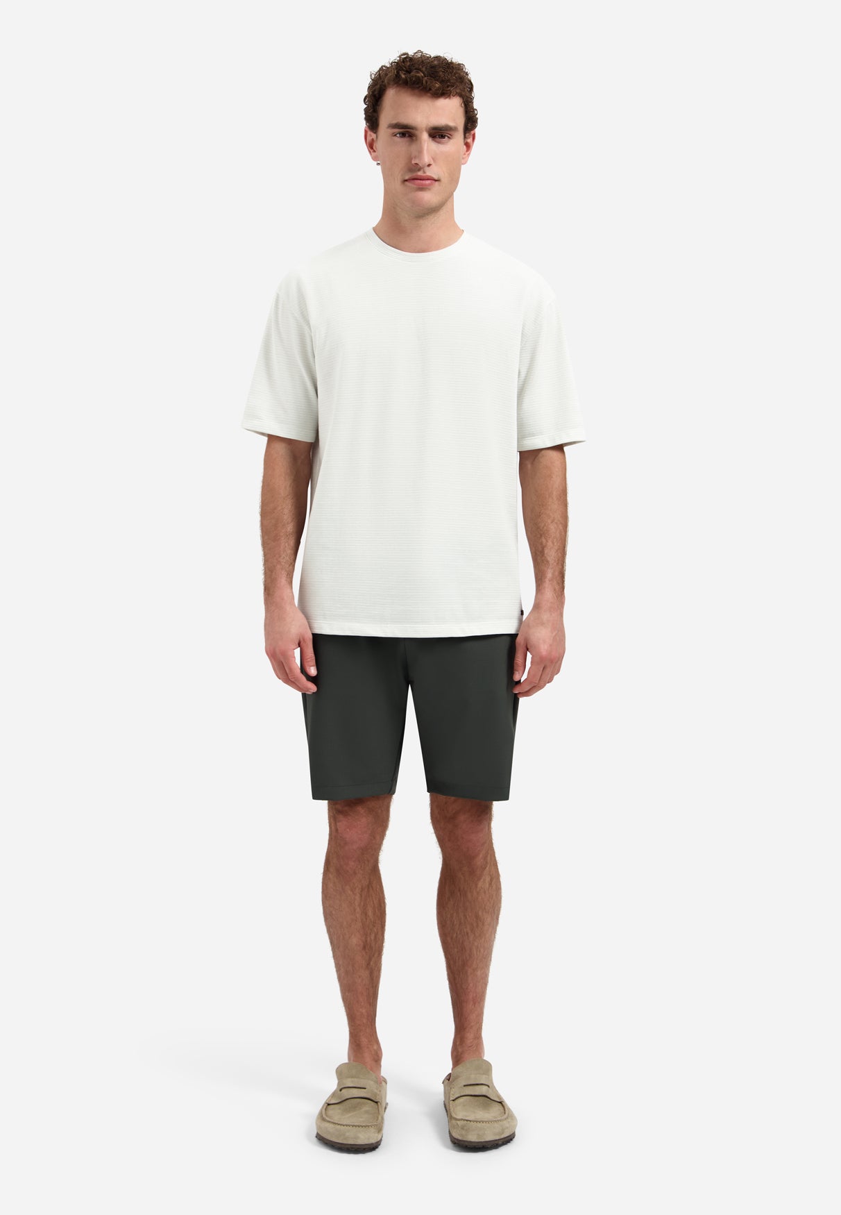 T-shirt met korte mouwen en structuur | Kit
