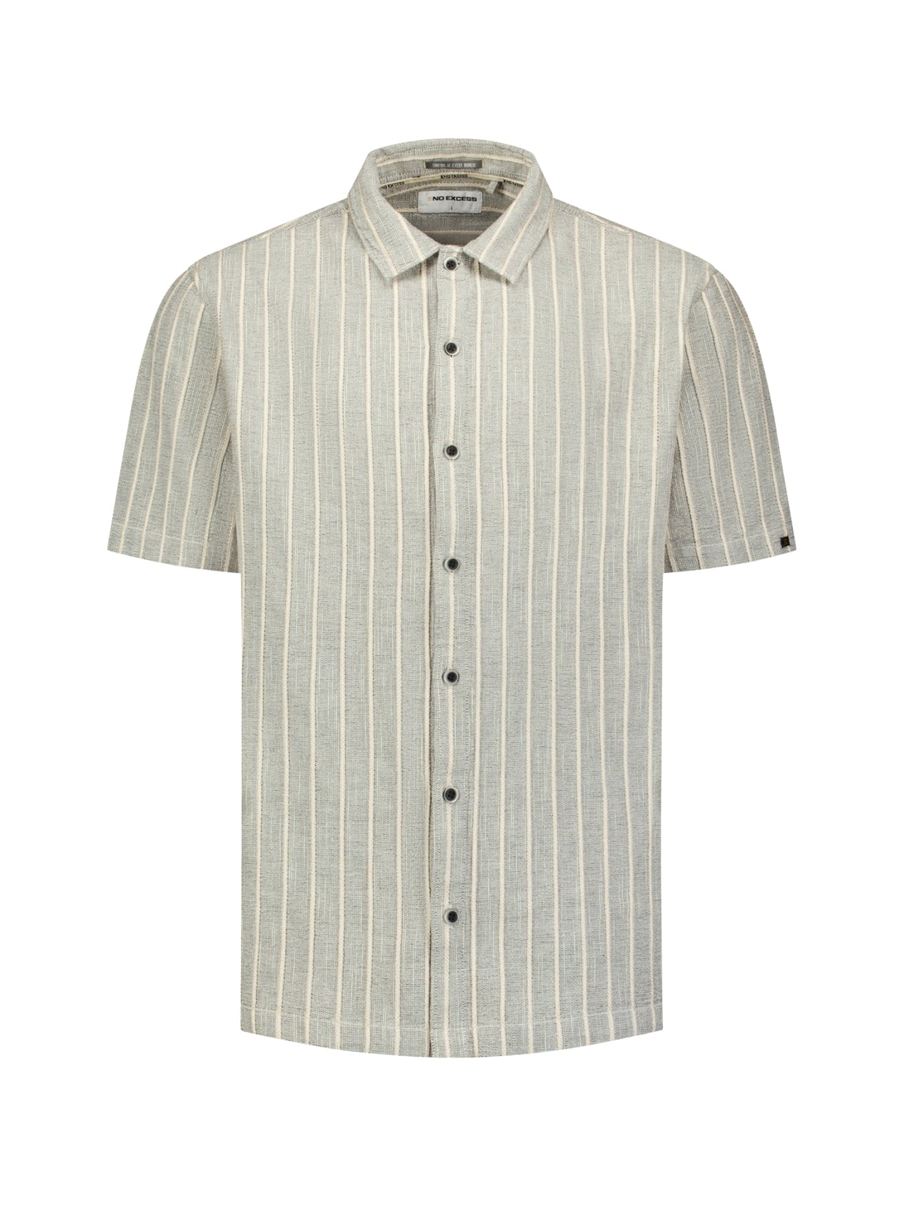 Shirt met korte mouwen en strepen | Sand
