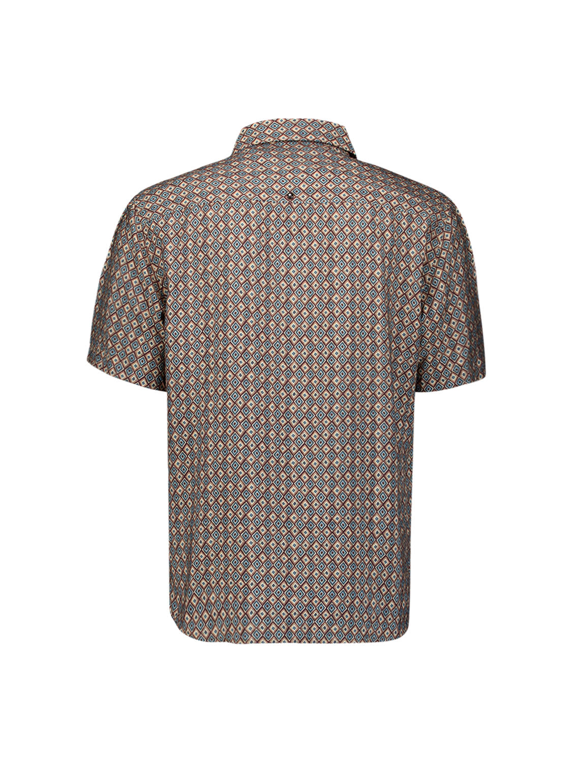Shirt met korte mouwen en all-over print | Seablue