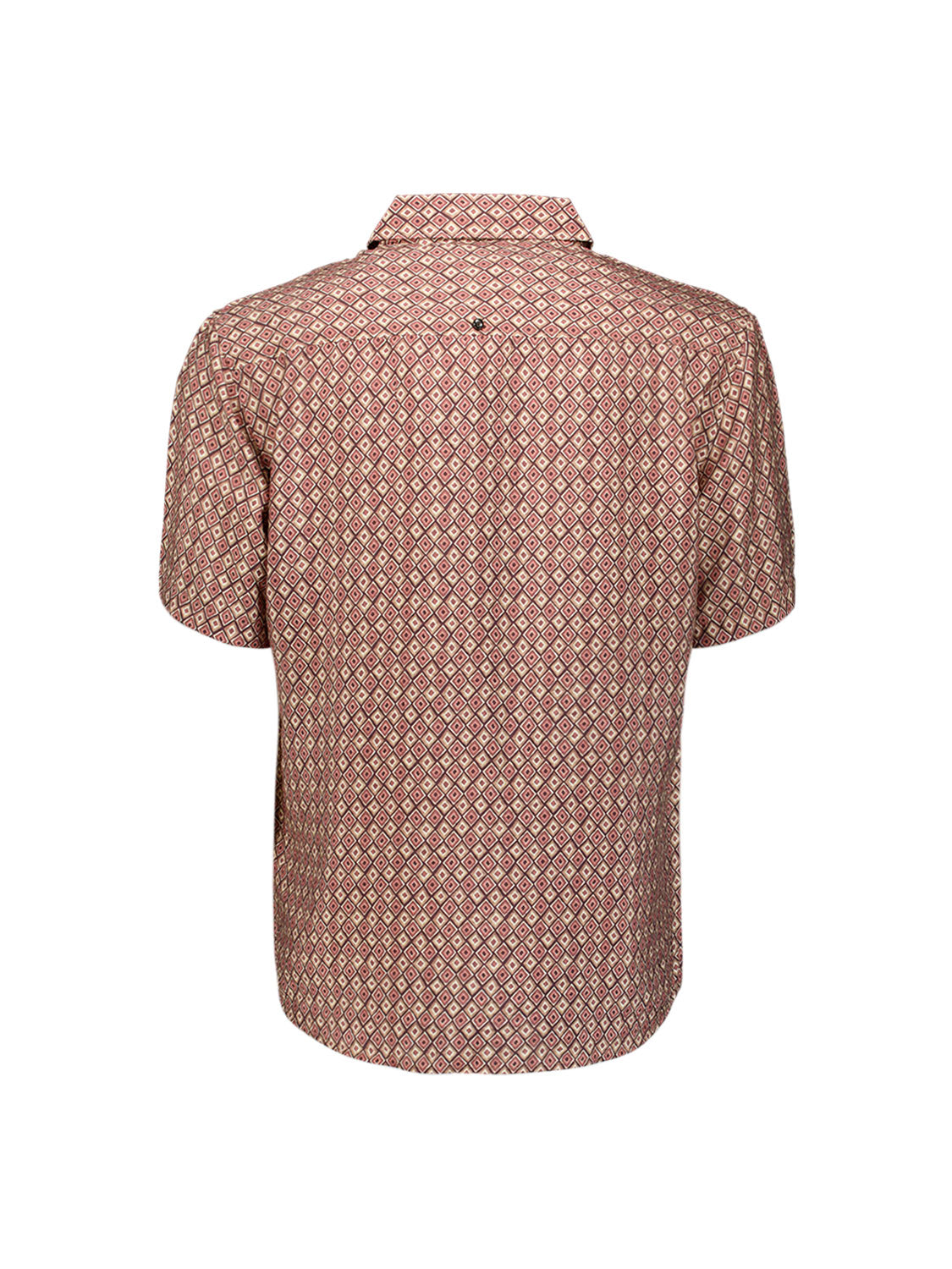 Shirt met korte mouwen en all-over print | Coral