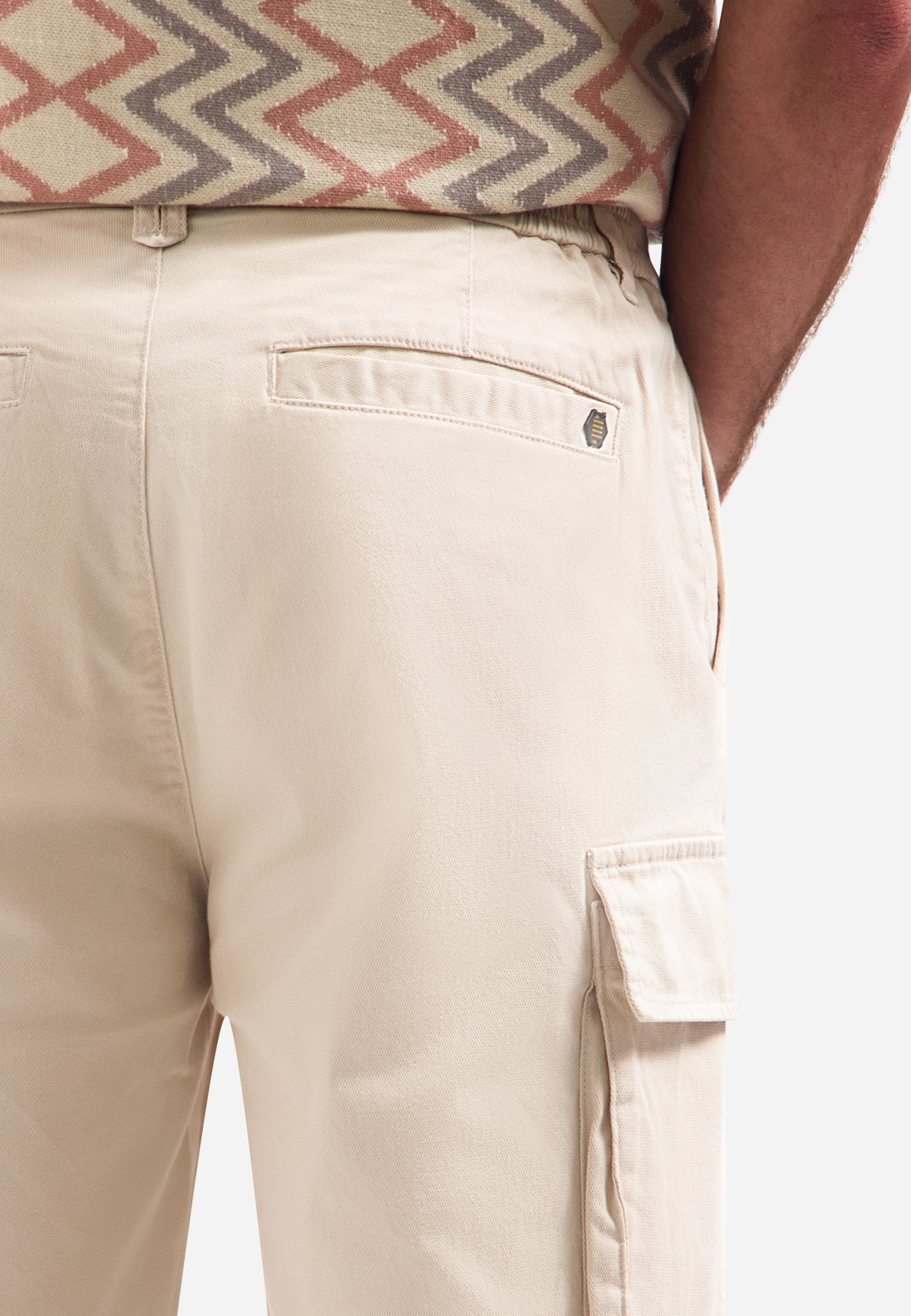 Cargoshort met zijzakken | Stone