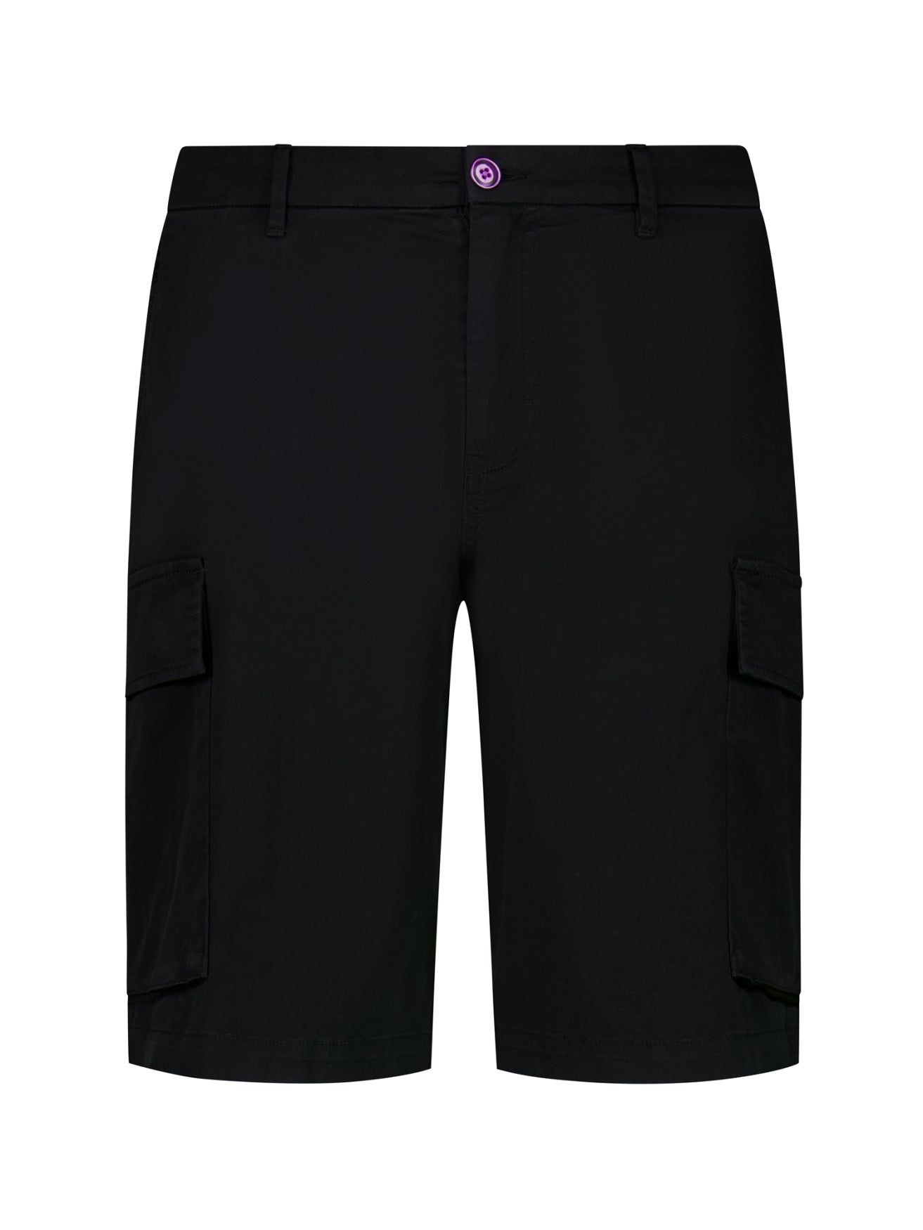 Cargoshort met zijzakken | Black