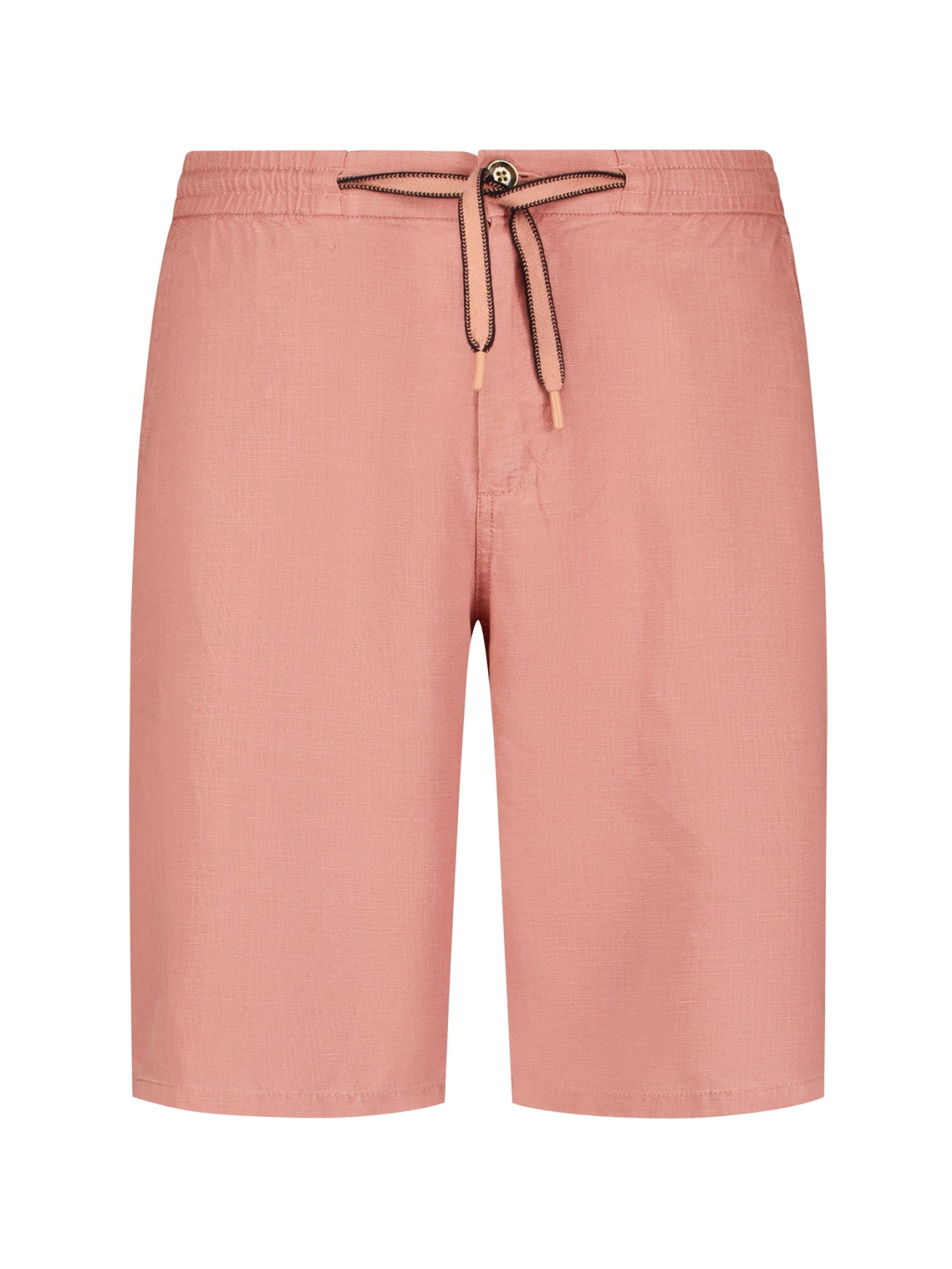 Chino shorts met trekkoord | Coral