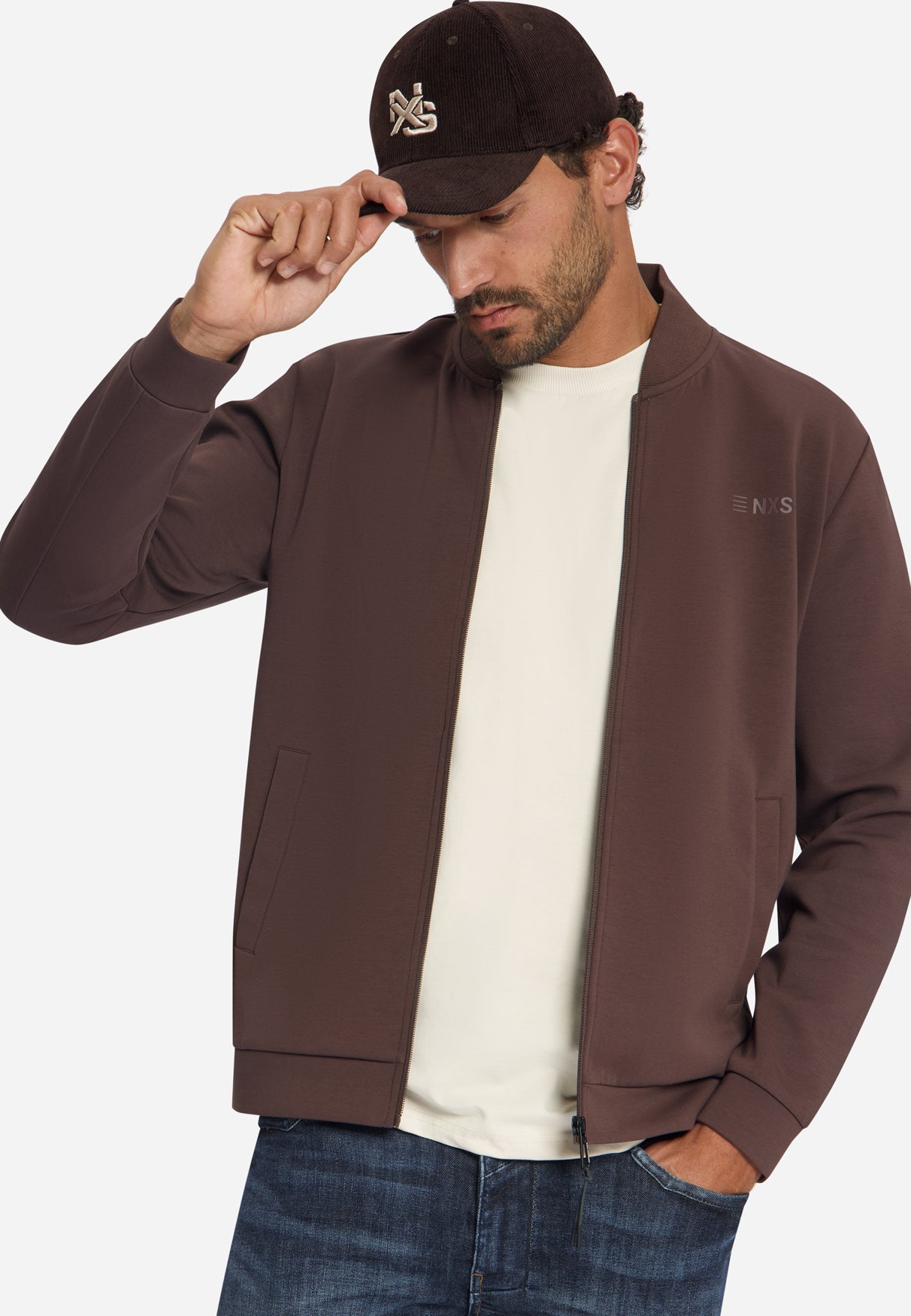 Bomber Vest | Dark Brown
