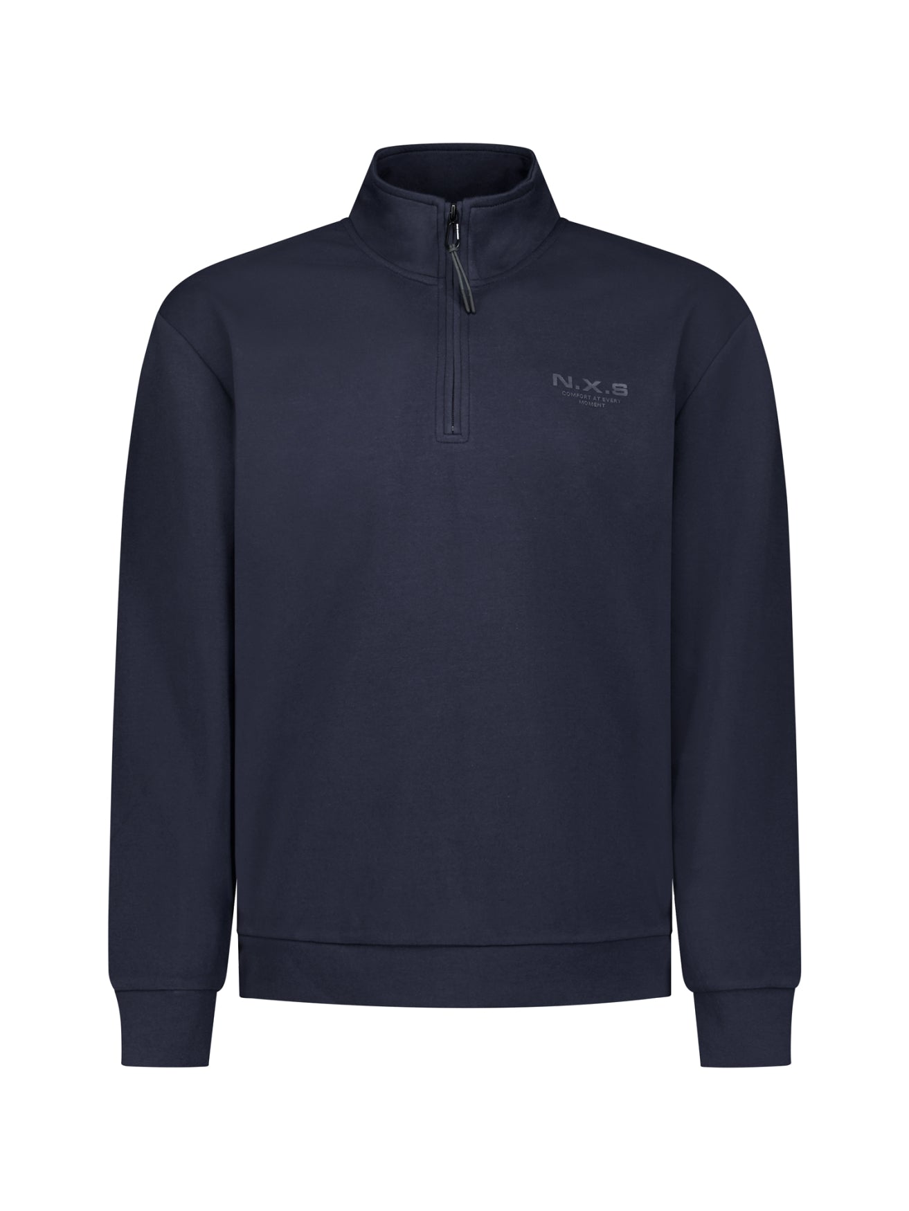 Sweater met Halve Rits | Dark Night