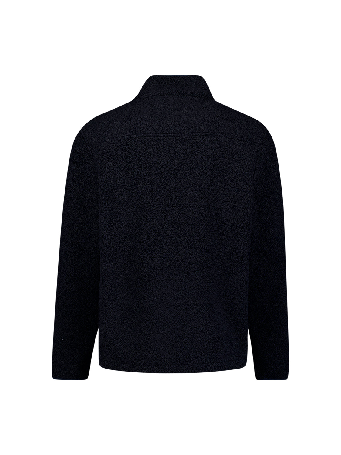 Teddy sweater met ritssluiting | Dark Night