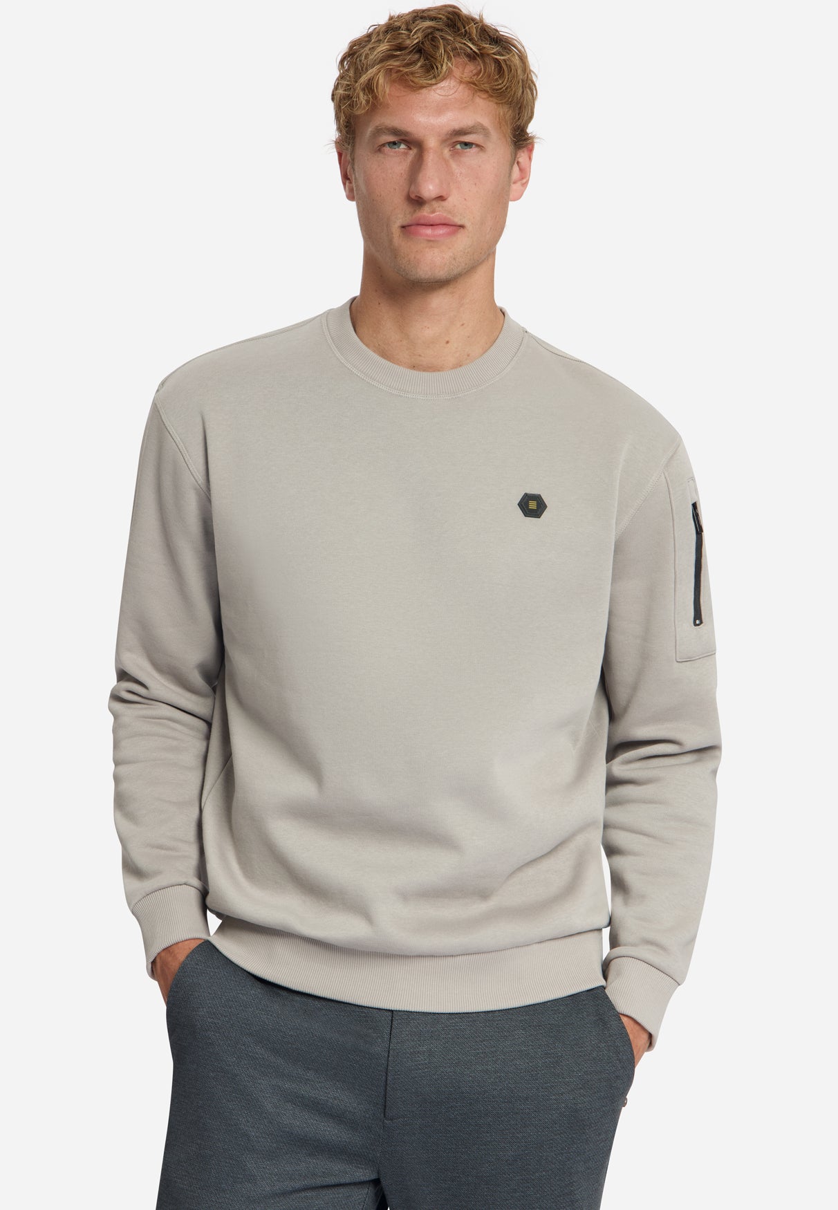 Sweater met Ronde Hals | Clay