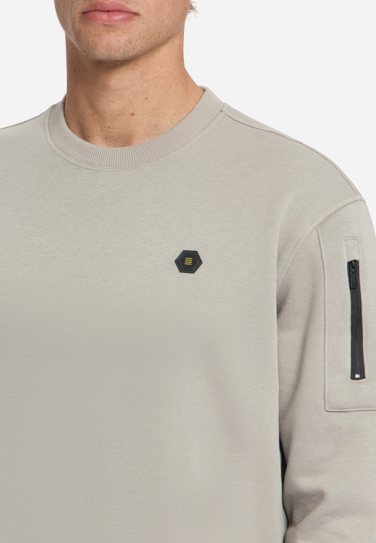 Sweater met Ronde Hals | Clay