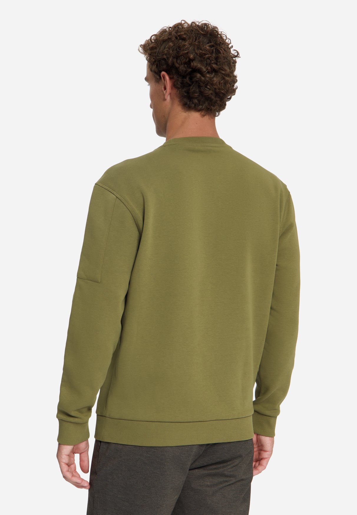 Sweater met Ronde Hals | Moss