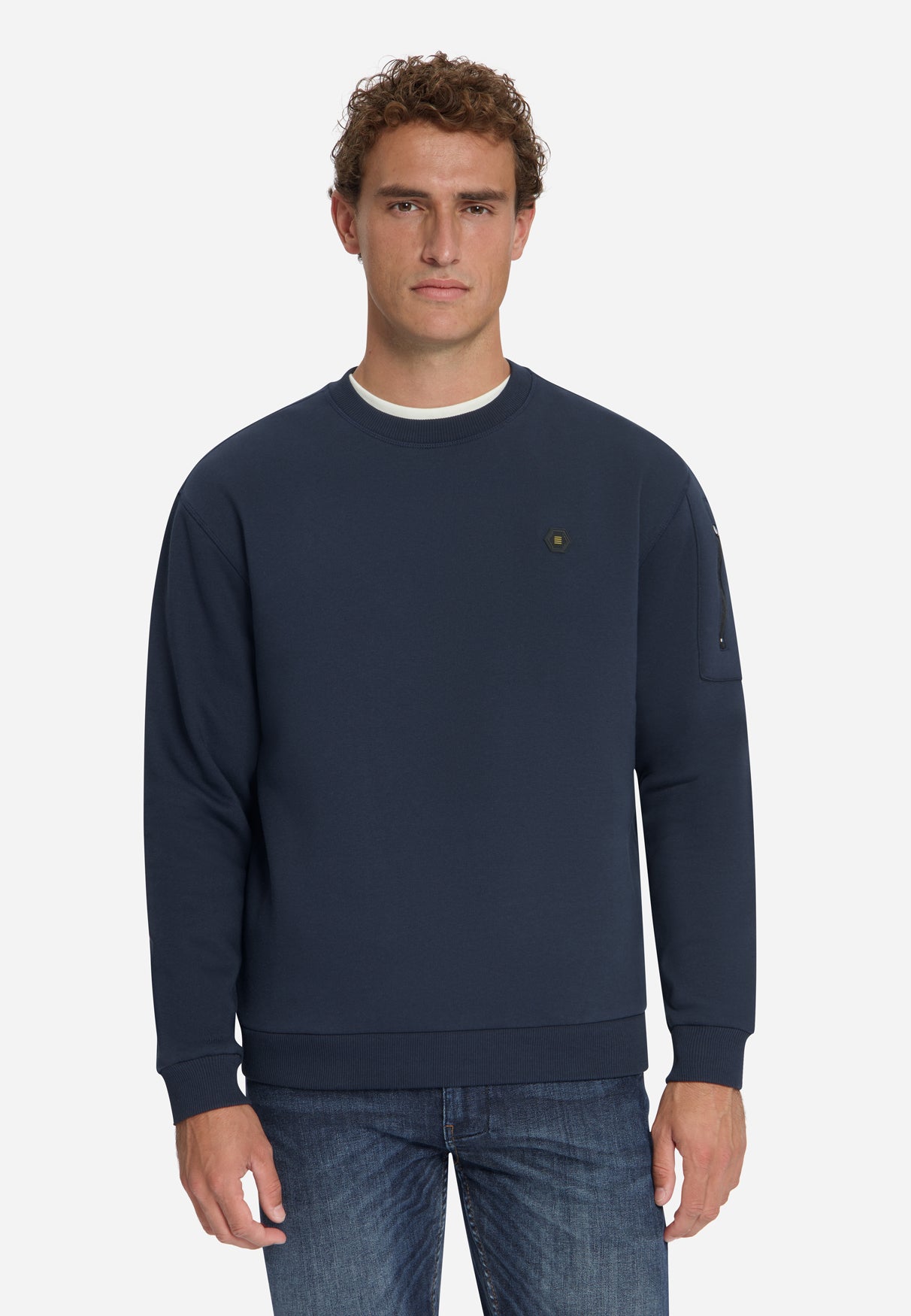 Sweater met Ronde Hals | Dark Night