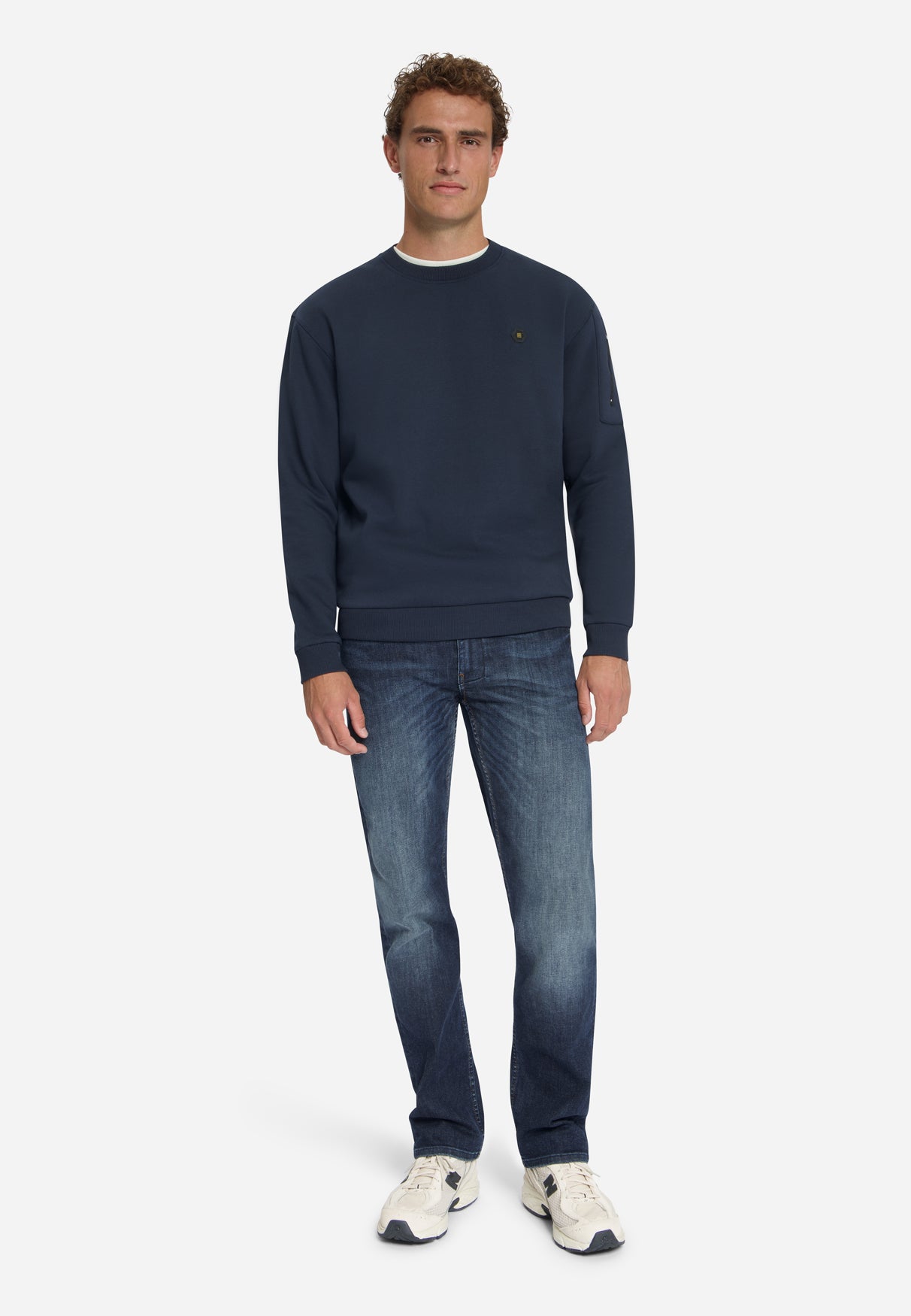 Sweater met Ronde Hals | Dark Night