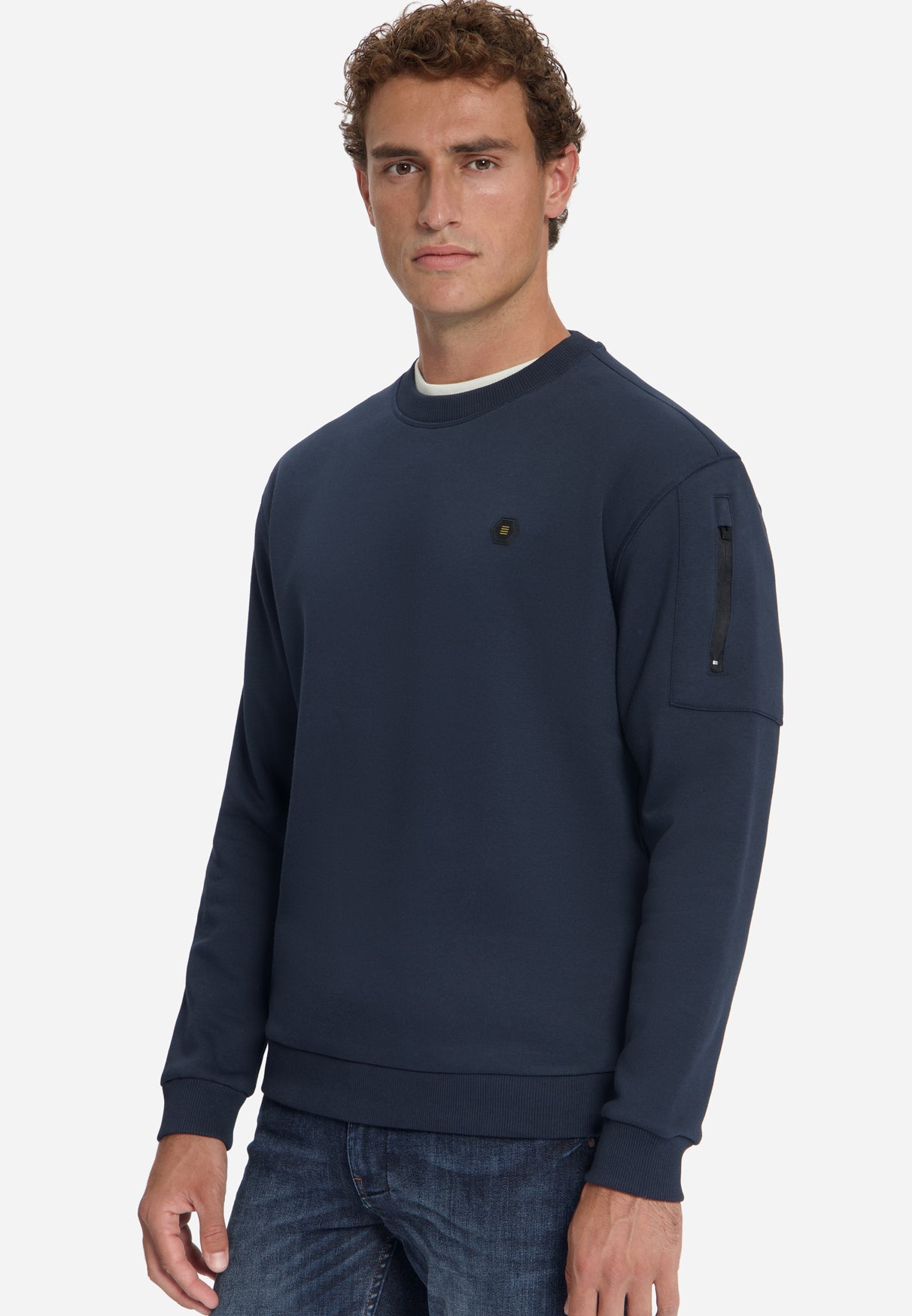 Sweater met Ronde Hals | Dark Night