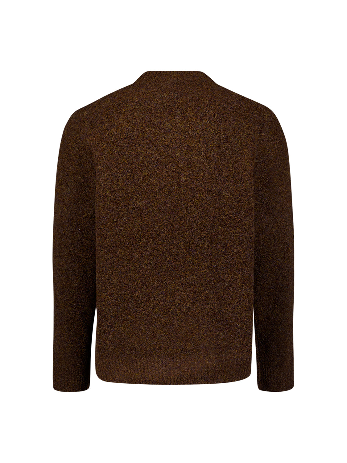 Zachte Melange-trui | Dark Brown