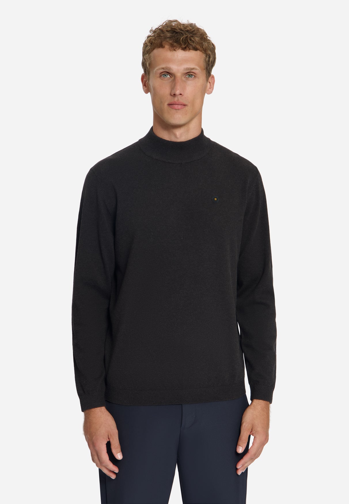 Fijngebreide trui | Dark Brown