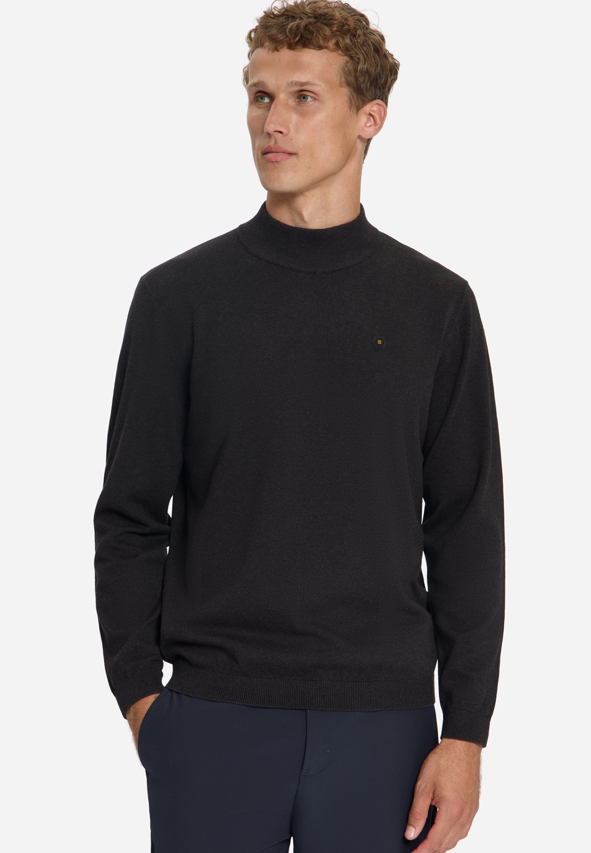 Fijngebreide trui | Dark Brown