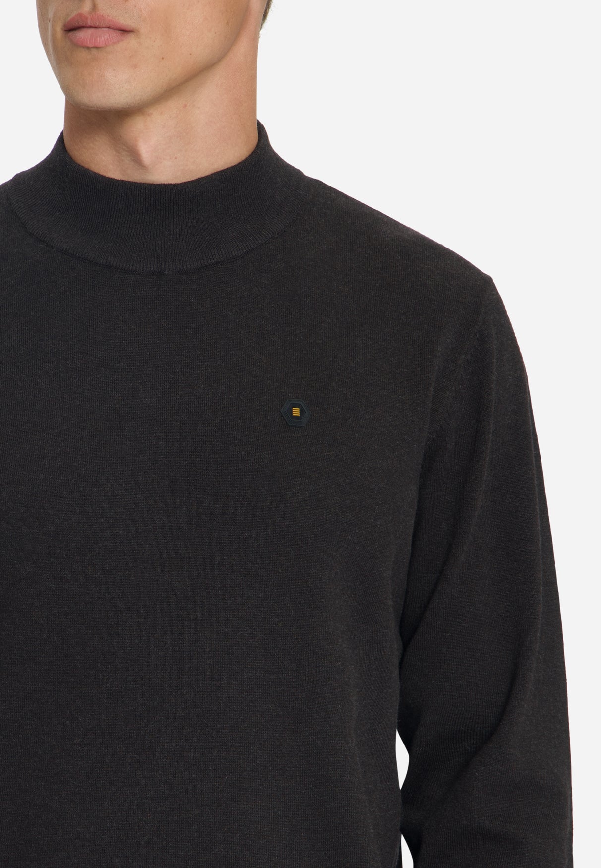 Fijngebreide trui | Dark Brown