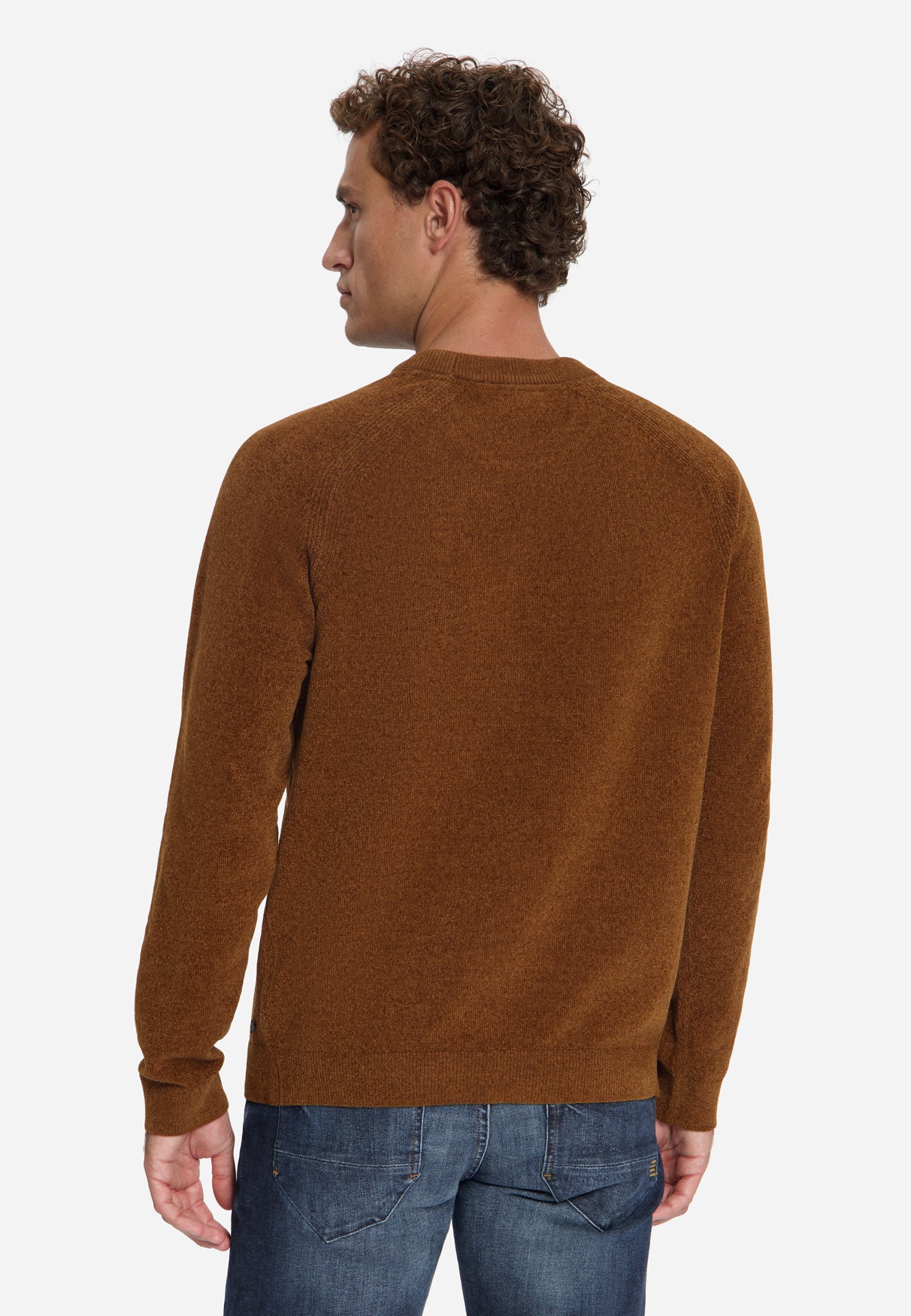 Chenille Trui | Caramel