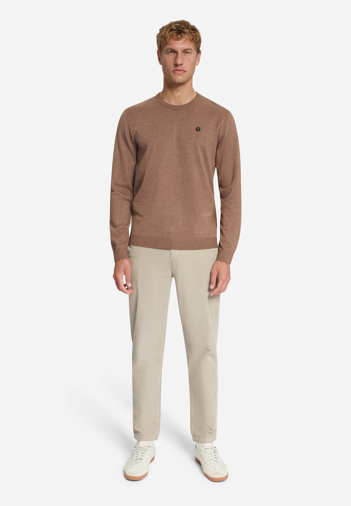 Melange Trui | Light Brown