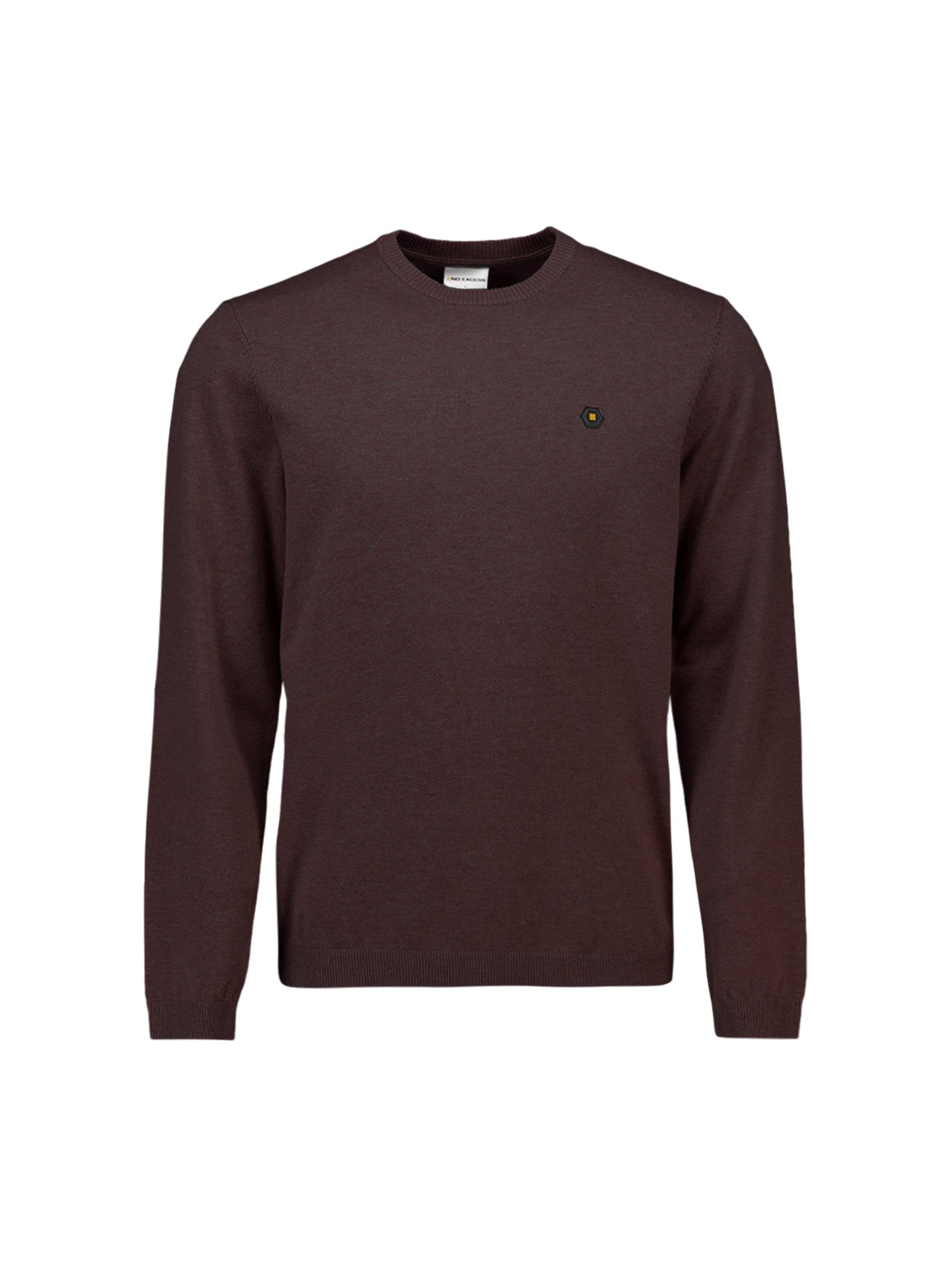 Melange Trui | Dark Brown