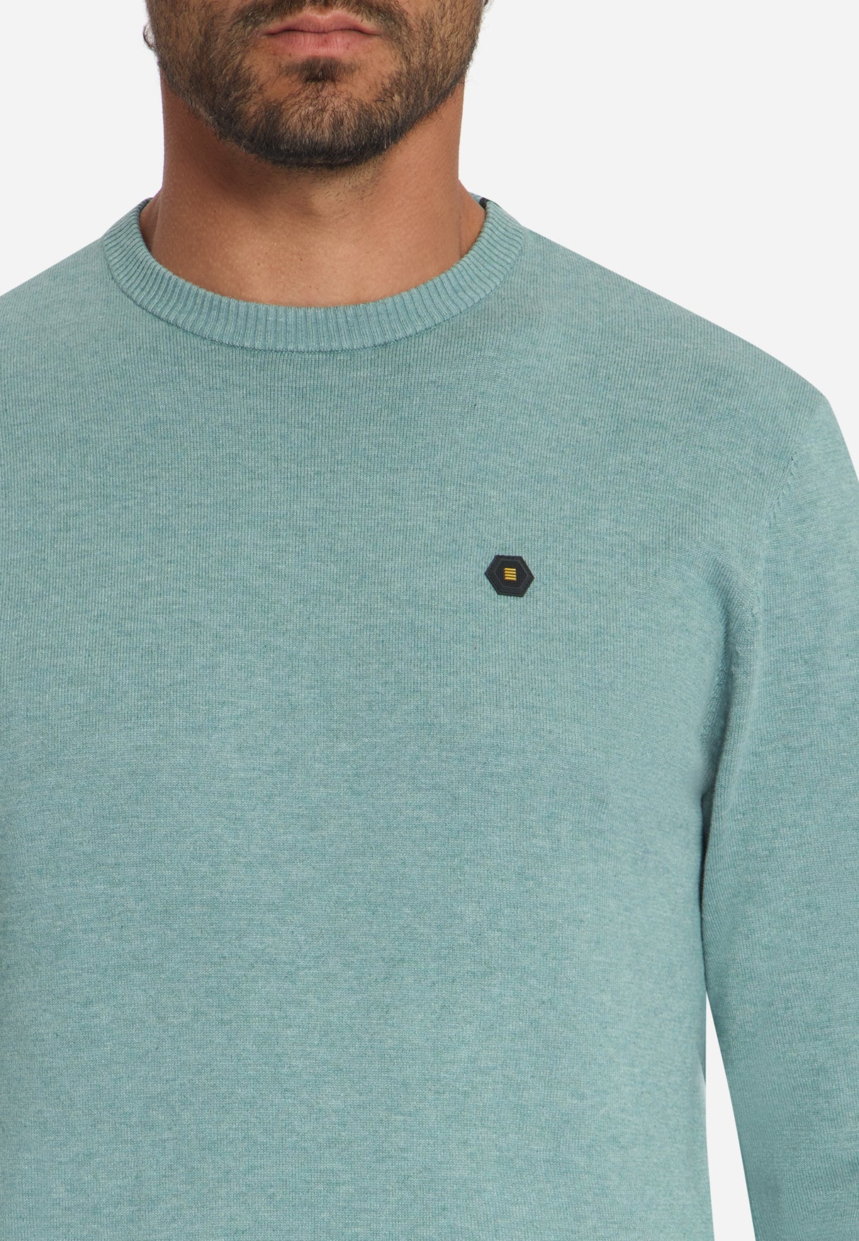 Melange-trui | Dusty Blue