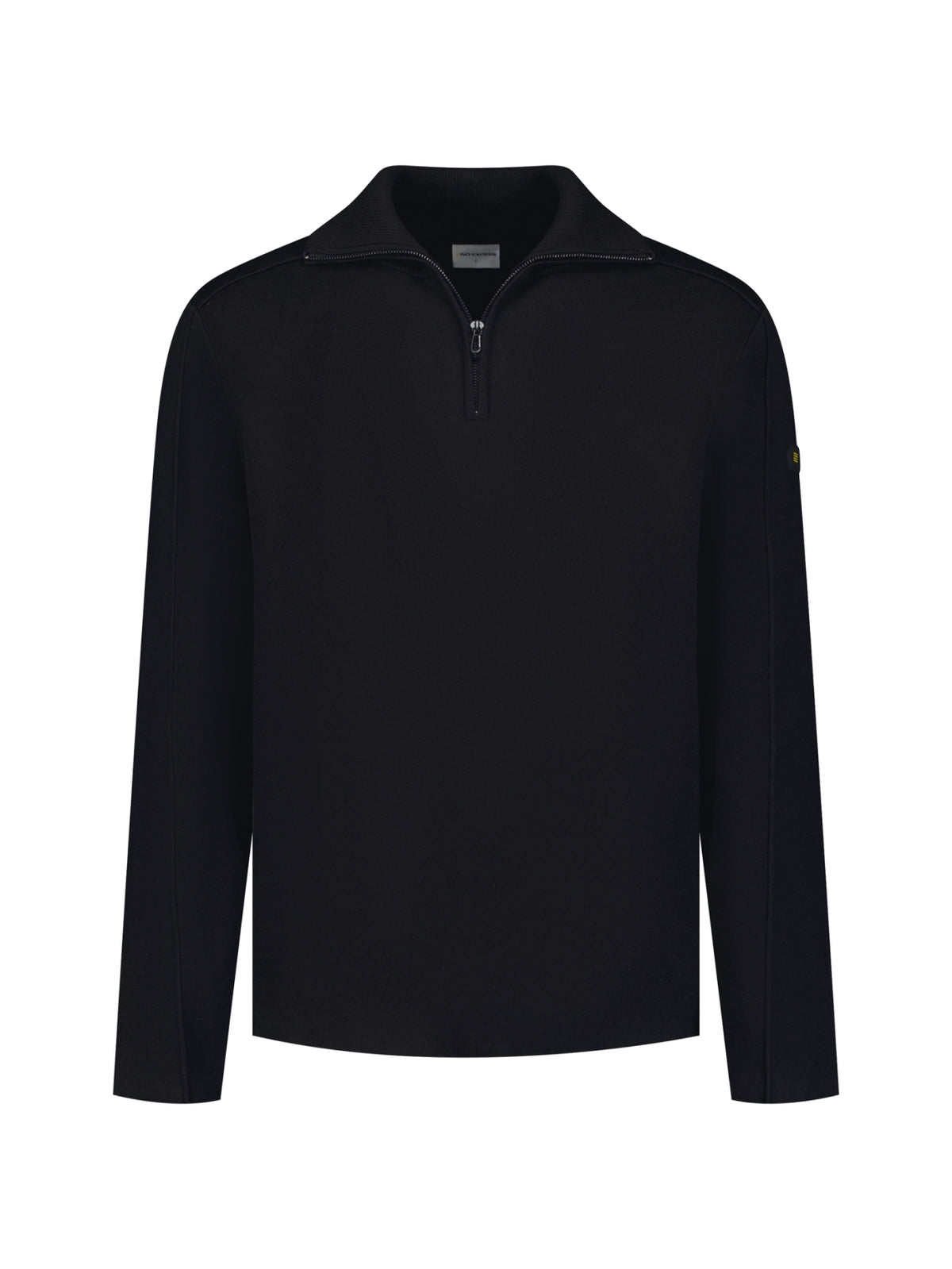 Half-zip trui met structuur | Black