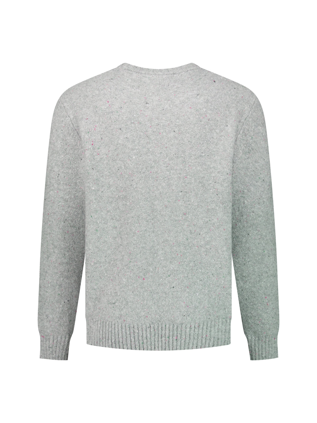 Trui met tweedlook | Grey Melange