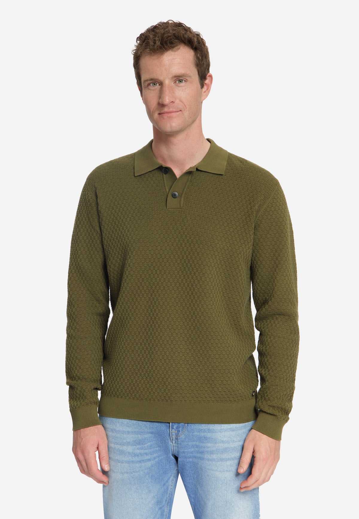 Jacquard-trui | Moss