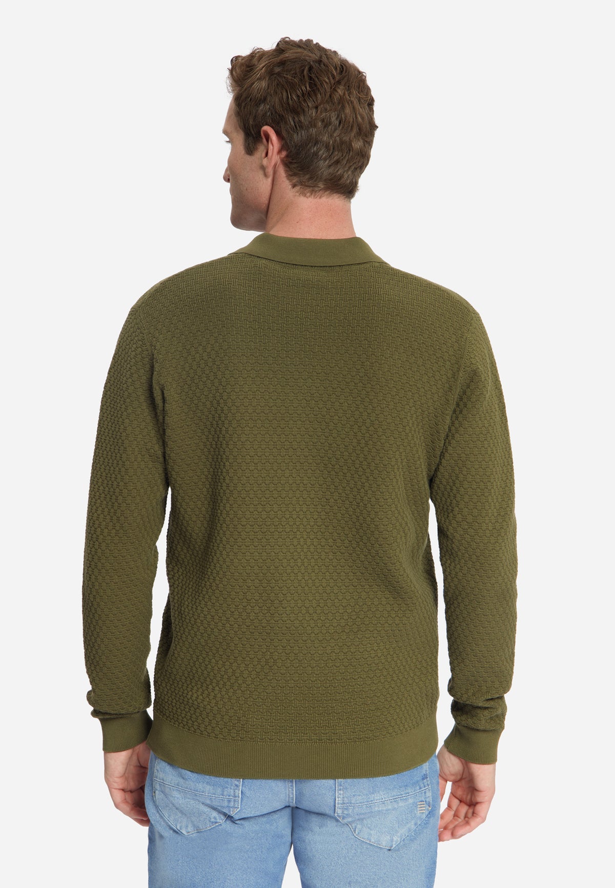 Jacquard-trui | Moss