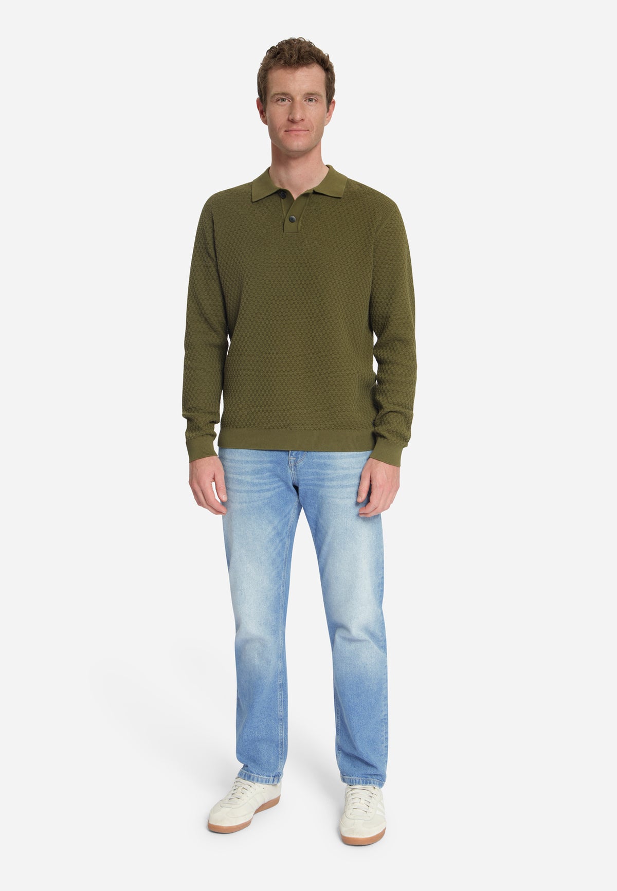 Jacquard-trui | Moss