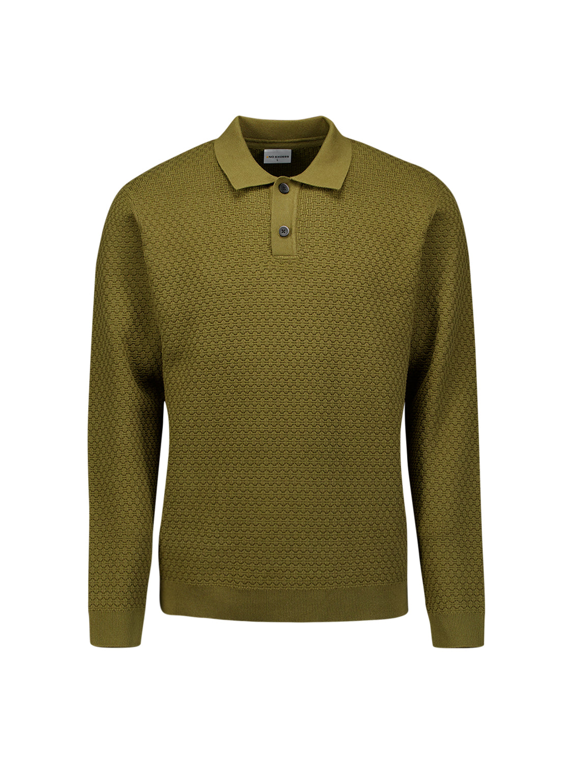 Jacquard-trui | Moss