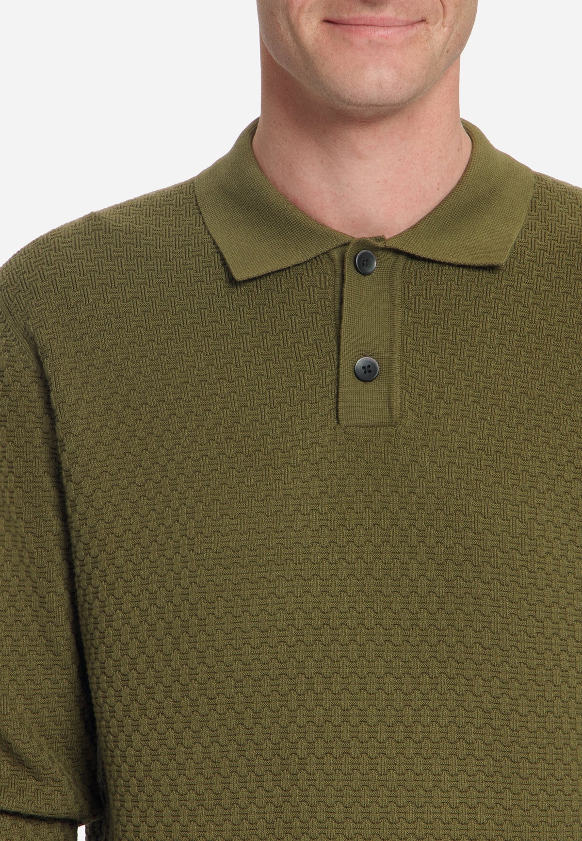 Jacquard-trui | Moss